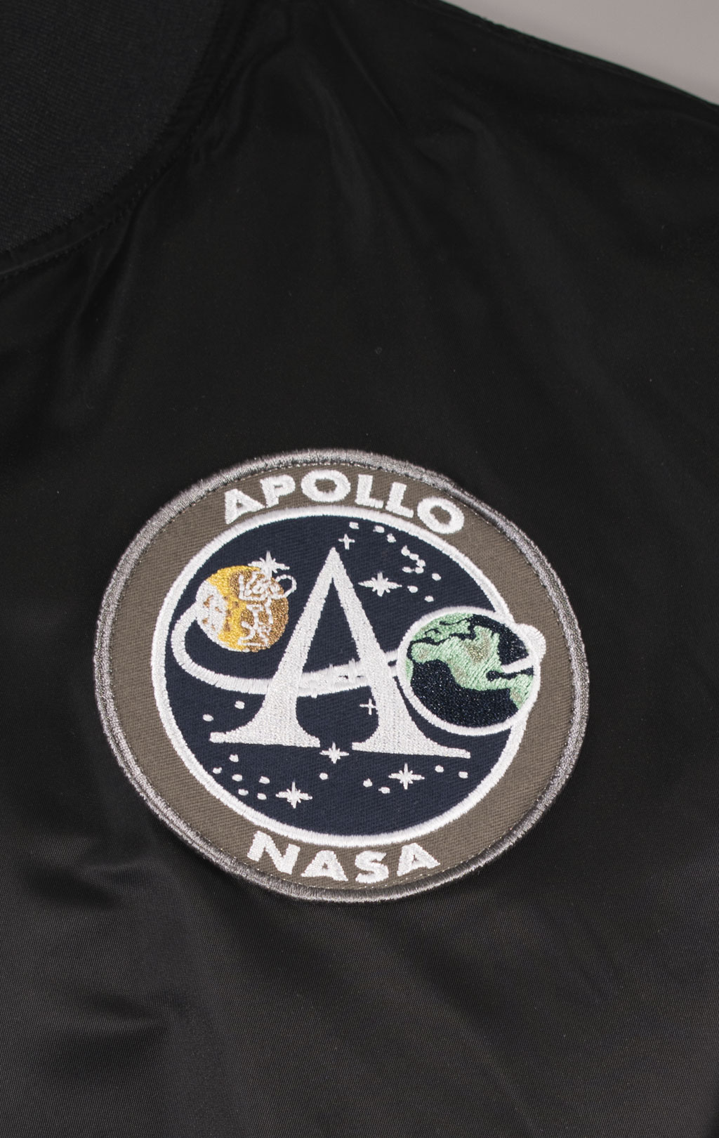 Ветровка-бомбер ALPHA INDUSTRIES MOON LANDING REVERSIBLE MA-1 black 