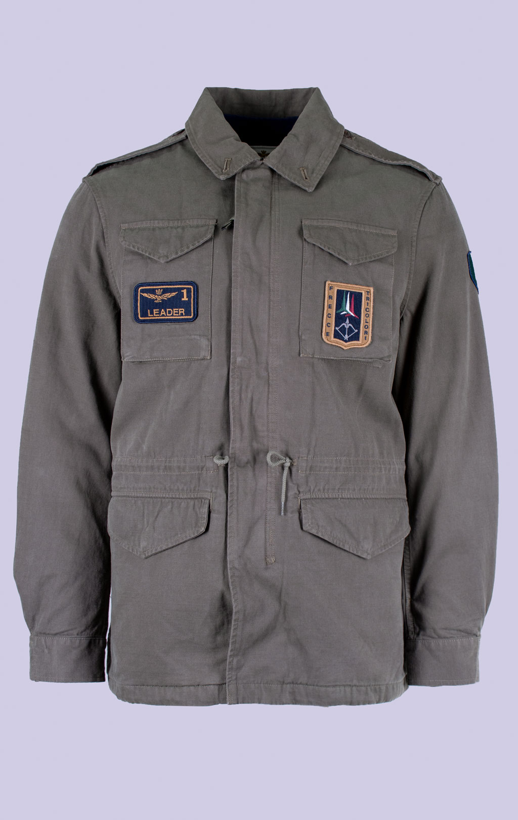 Куртка с подстёжкой AERONAUTICA MILITARE M-65 FW 26/27/IN tea leaf (AB 3087) 