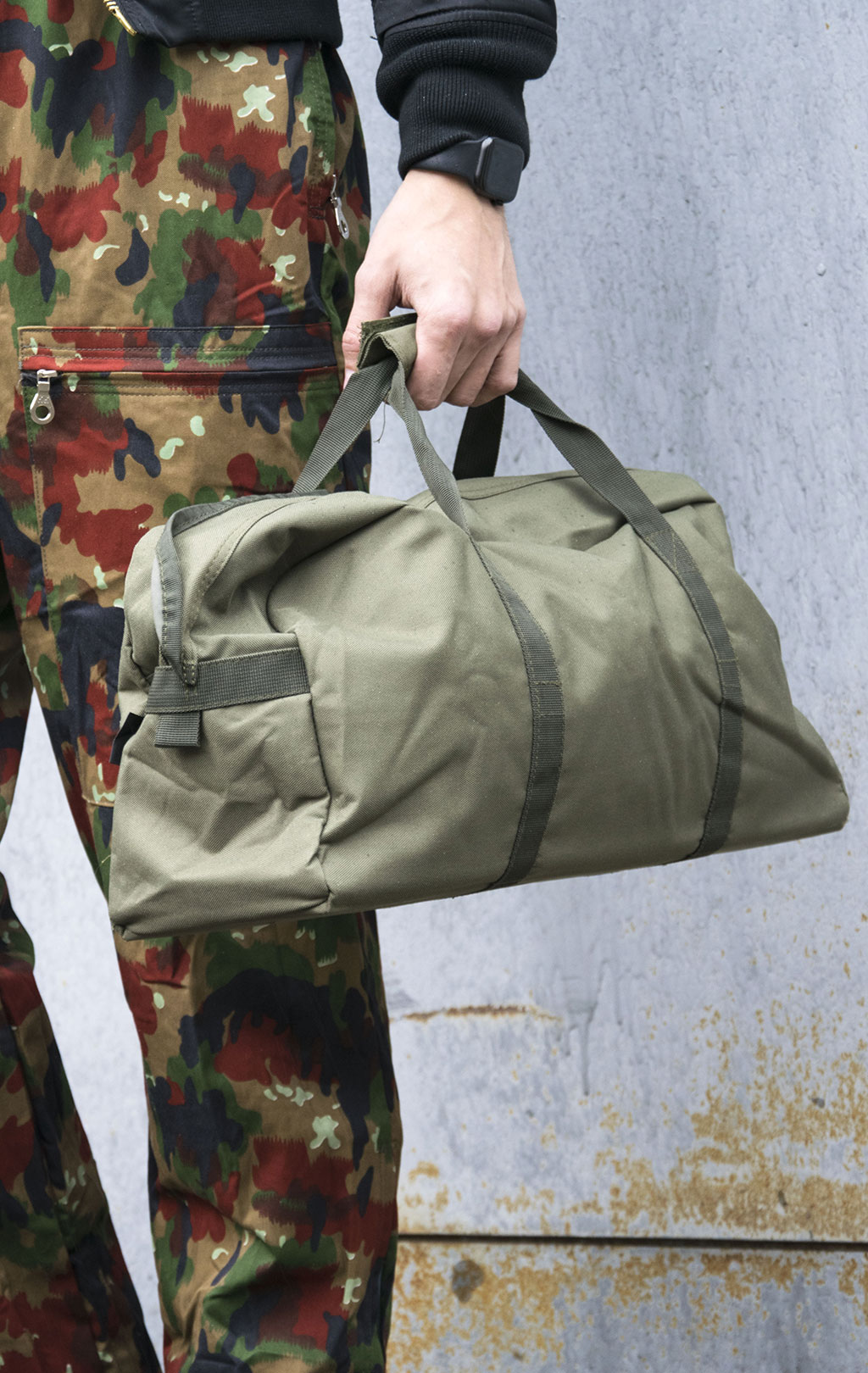 Сумка вещевая Mil-Tec Einsatztasche small 33x13x14 olive 