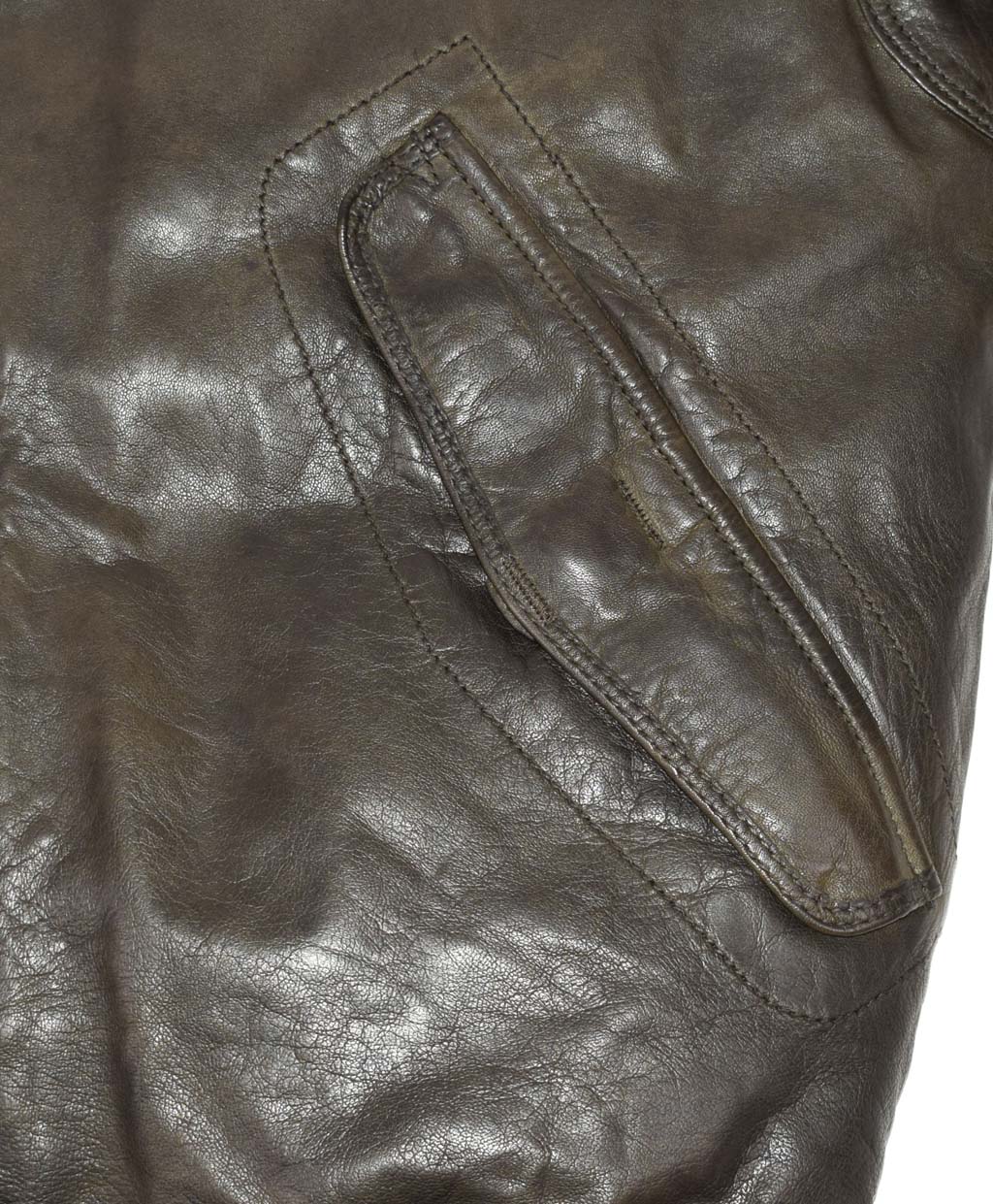 Куртка-пилот PARAJUMPERS JOSH LEATHER кожа FW 20/21 bush 