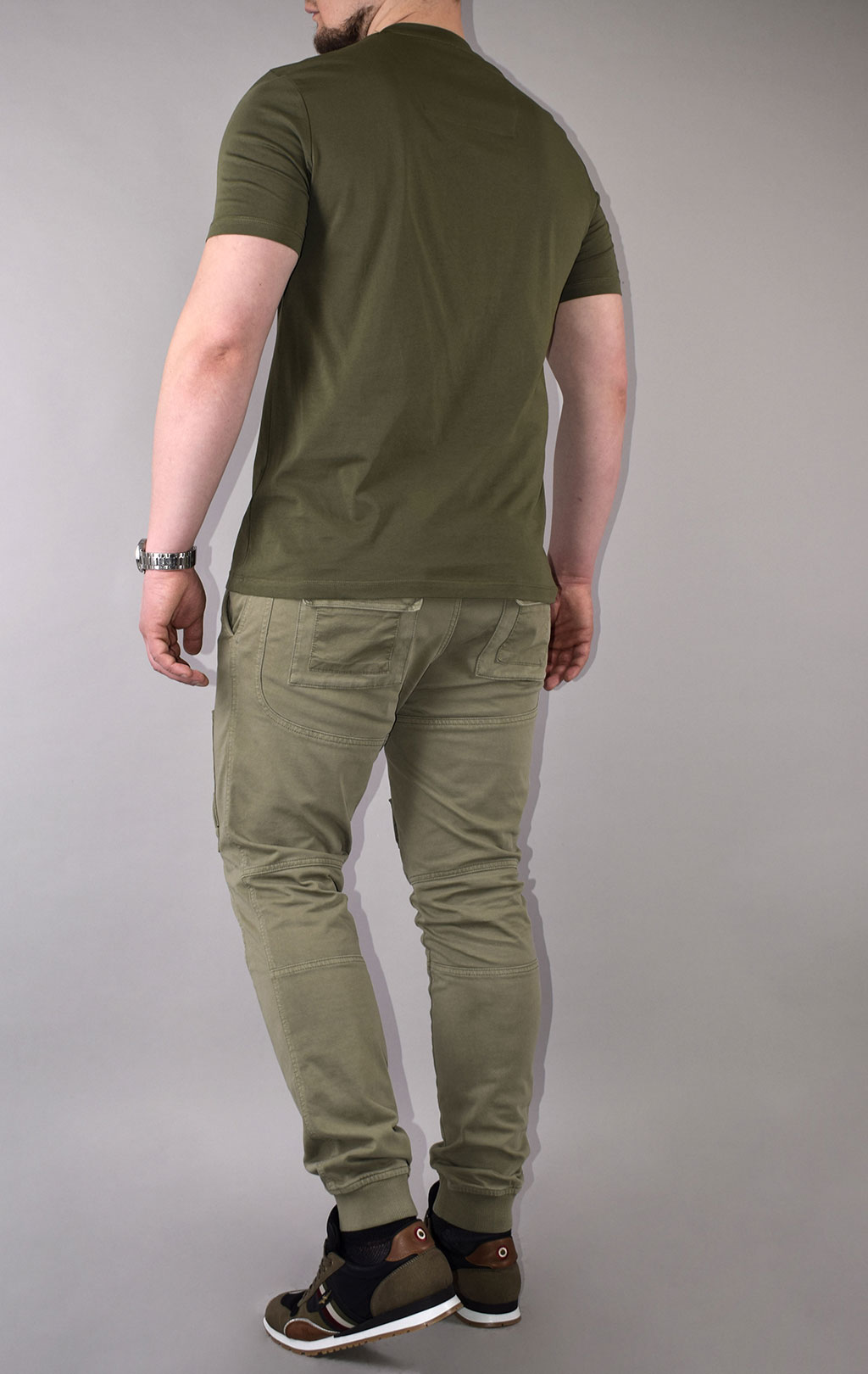 Футболка AERONAUTICA MILITARE SS 21/TR verde scuro (TS 1867) 