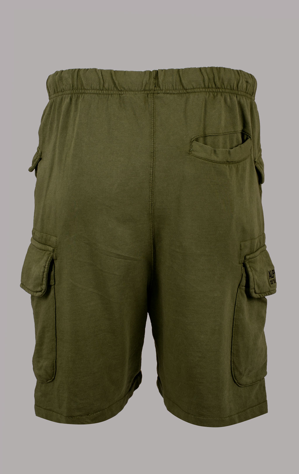Шорты трикотажные ALPHA INDUSTRIES TERRY DYED SHORT SS 25 m olive 