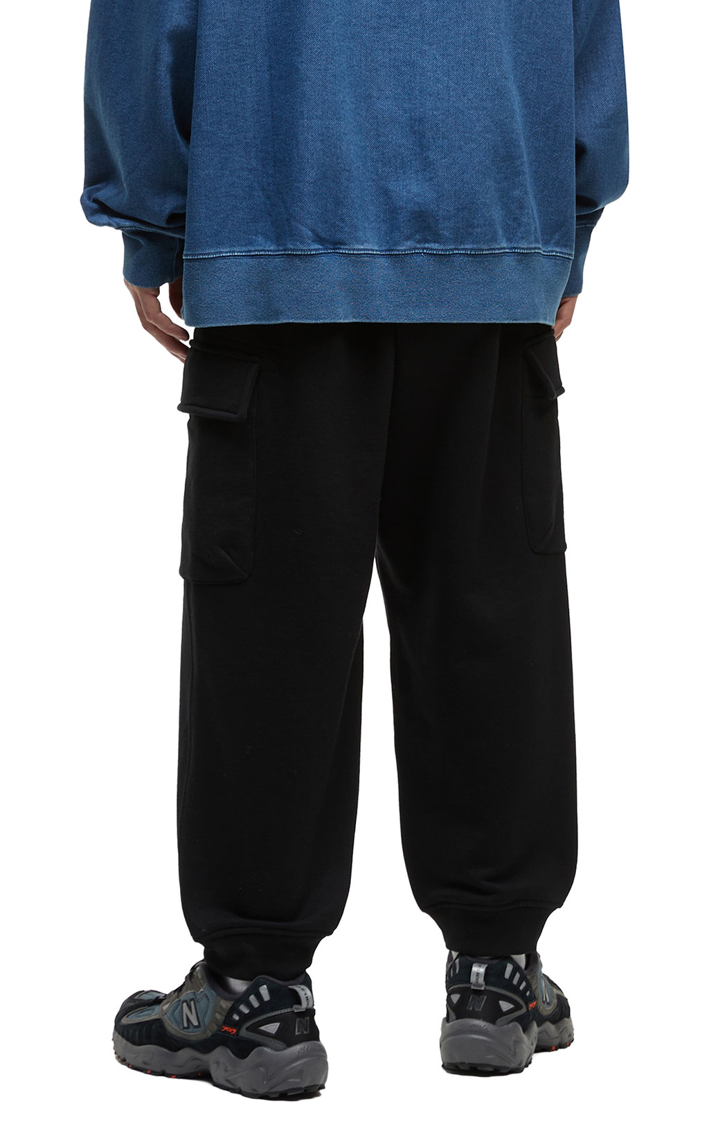 Брюки спортивные джоггеры ALPHA INDUSTRIES UNFRM CARGO SWEATPANTS FW 25/26 black M001151 