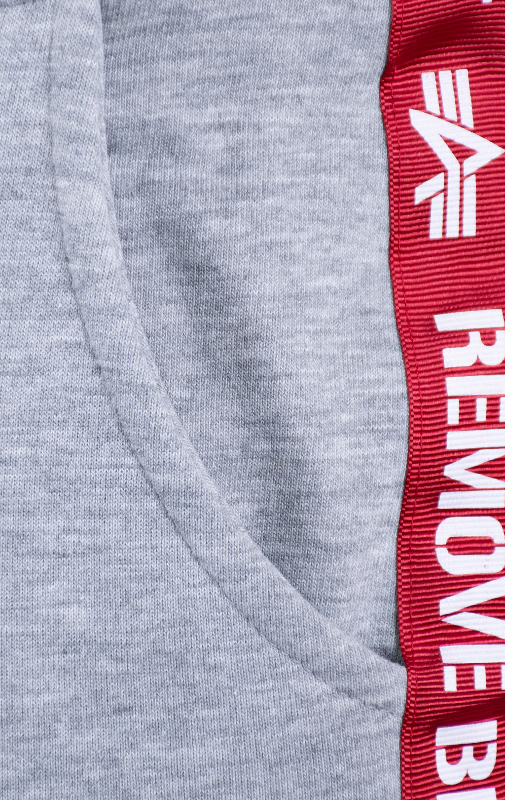 Брюки спортивные джоггеры ALPHA INDUSTRIES RBF TAPE JOGGER grey heather 