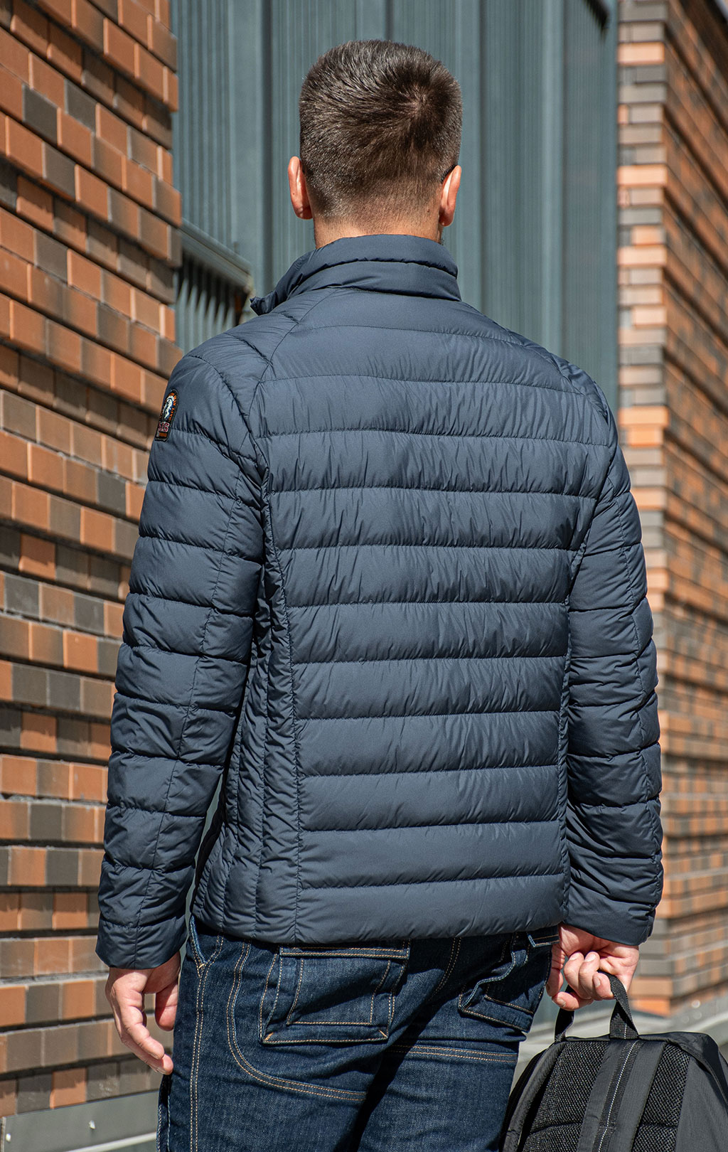 Куртка-пуховик лёгкая PARAJUMPERS UGO FW 25/26 blue navy 