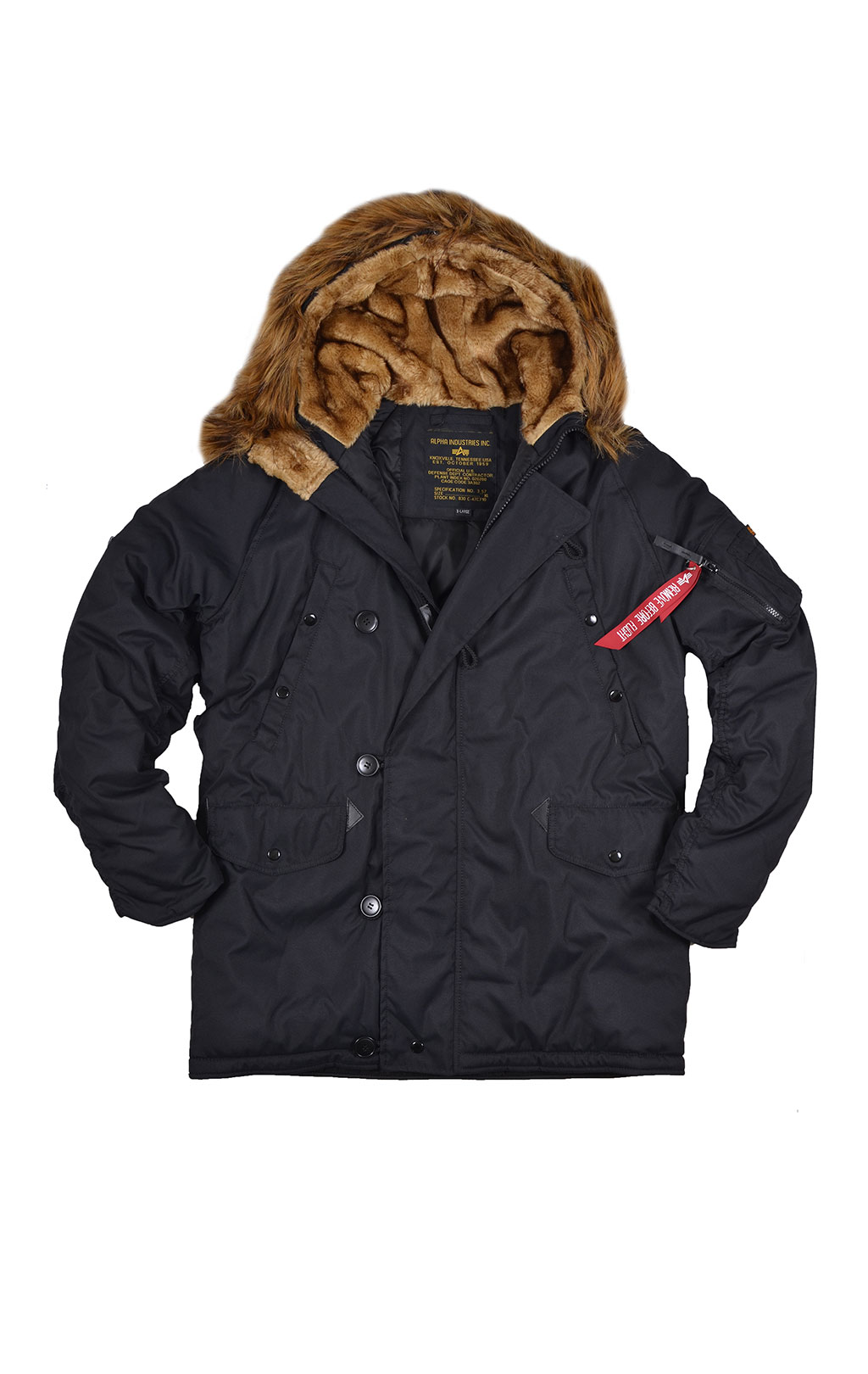 Аляска ALPHA INDUSTRIES EXPLORER big size black 