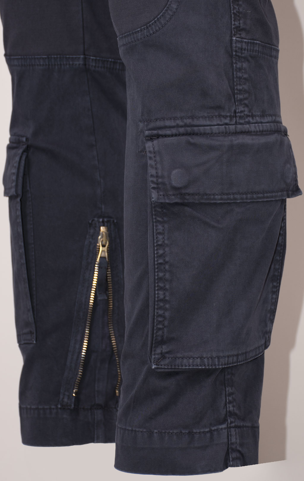 Брюки-карго AERONAUTICA MILITARE ANTI-G плотные FW 24/25/AL dark blue (PA 1557) 