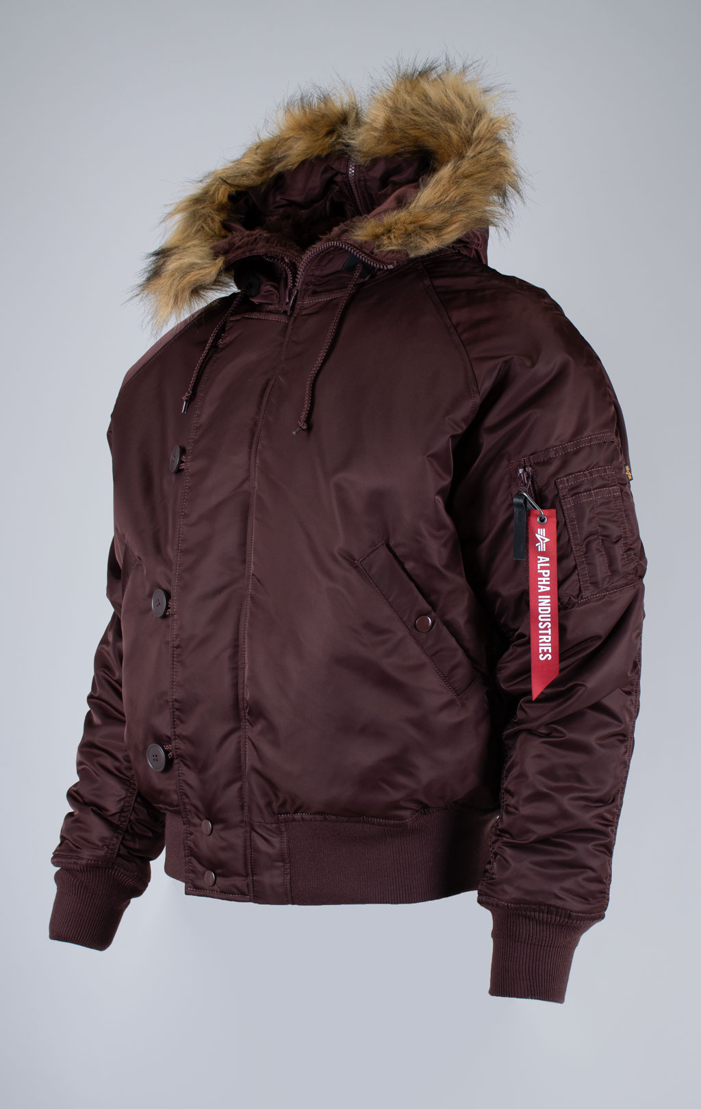 Аляска короткая ALPHA INDUSTRIES N-2B HERITAGE FIT PARKA FW 26/27 cocoa 