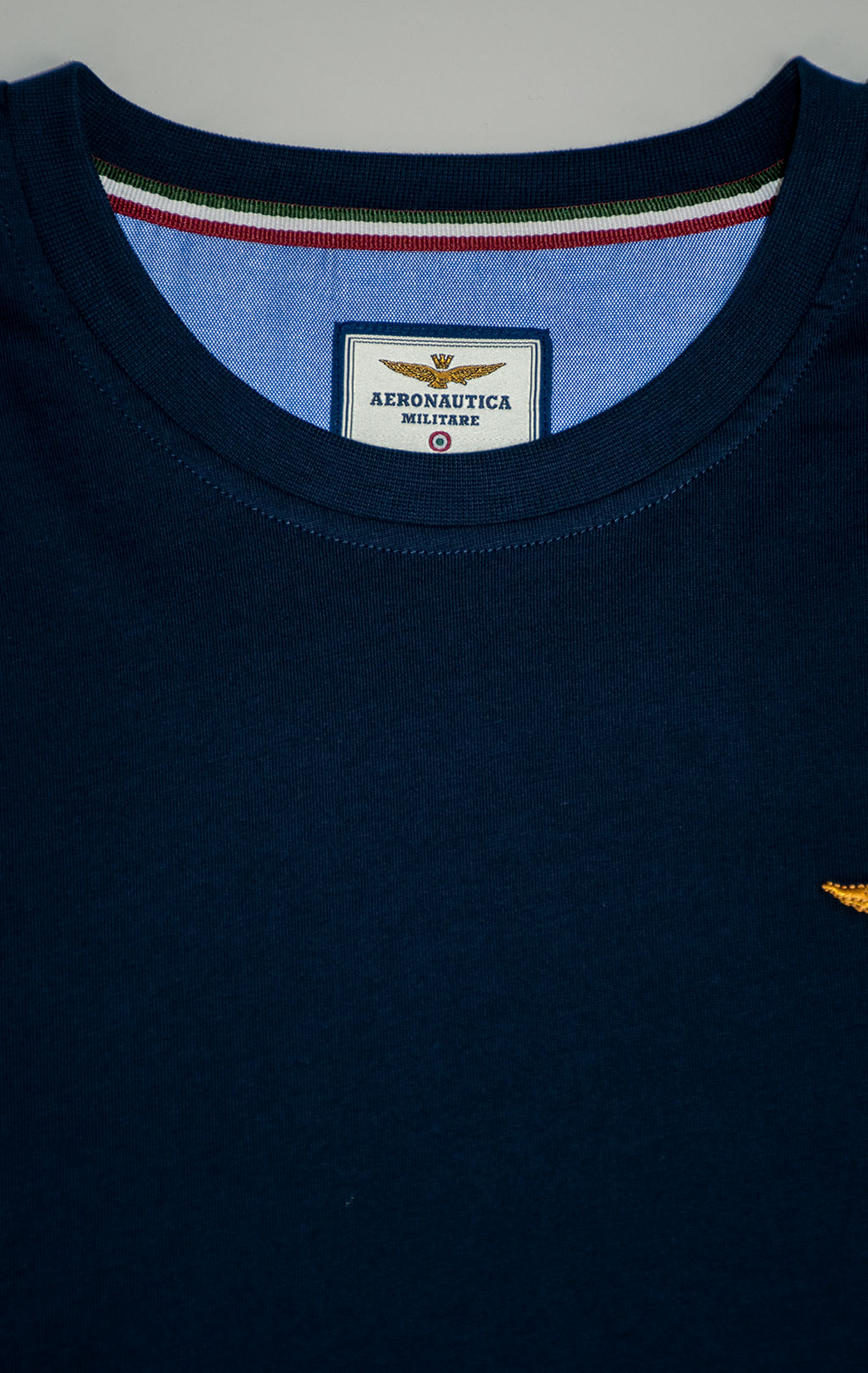 Лонгслив AERONAUTICA MILITARE FW 25/26/TR blue navy (TS 2390) 