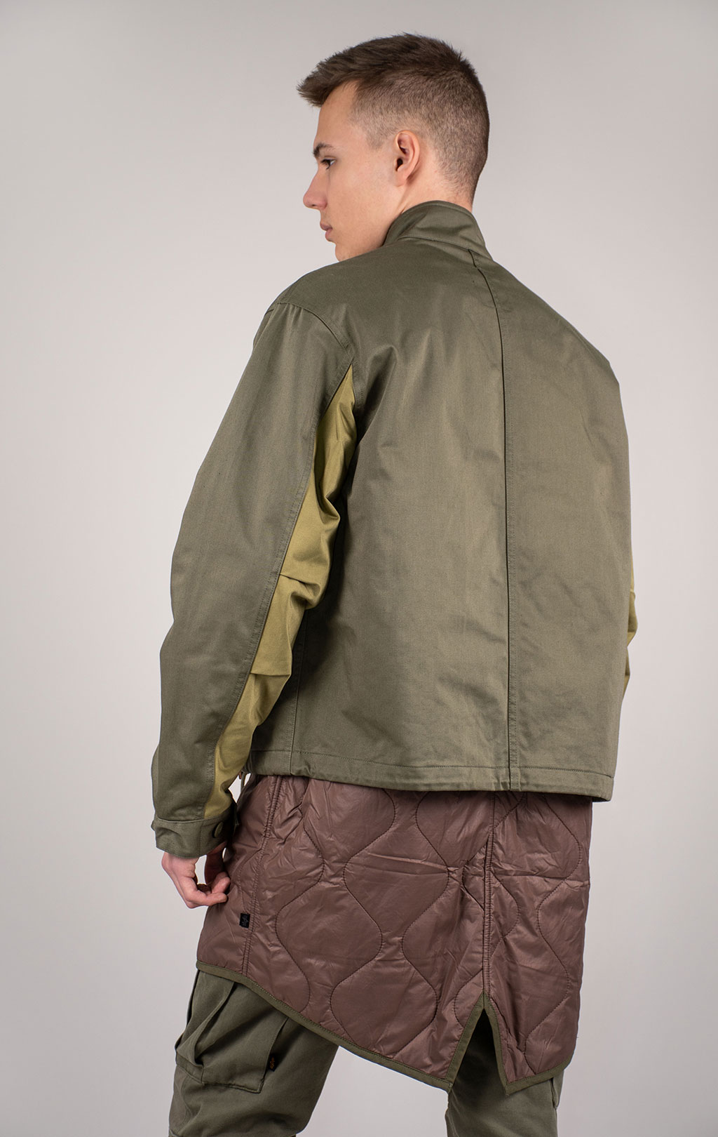 Куртка ALPHA INDUSTRIES LONG LINER M-65 FW 24/25 OG-107 green 
