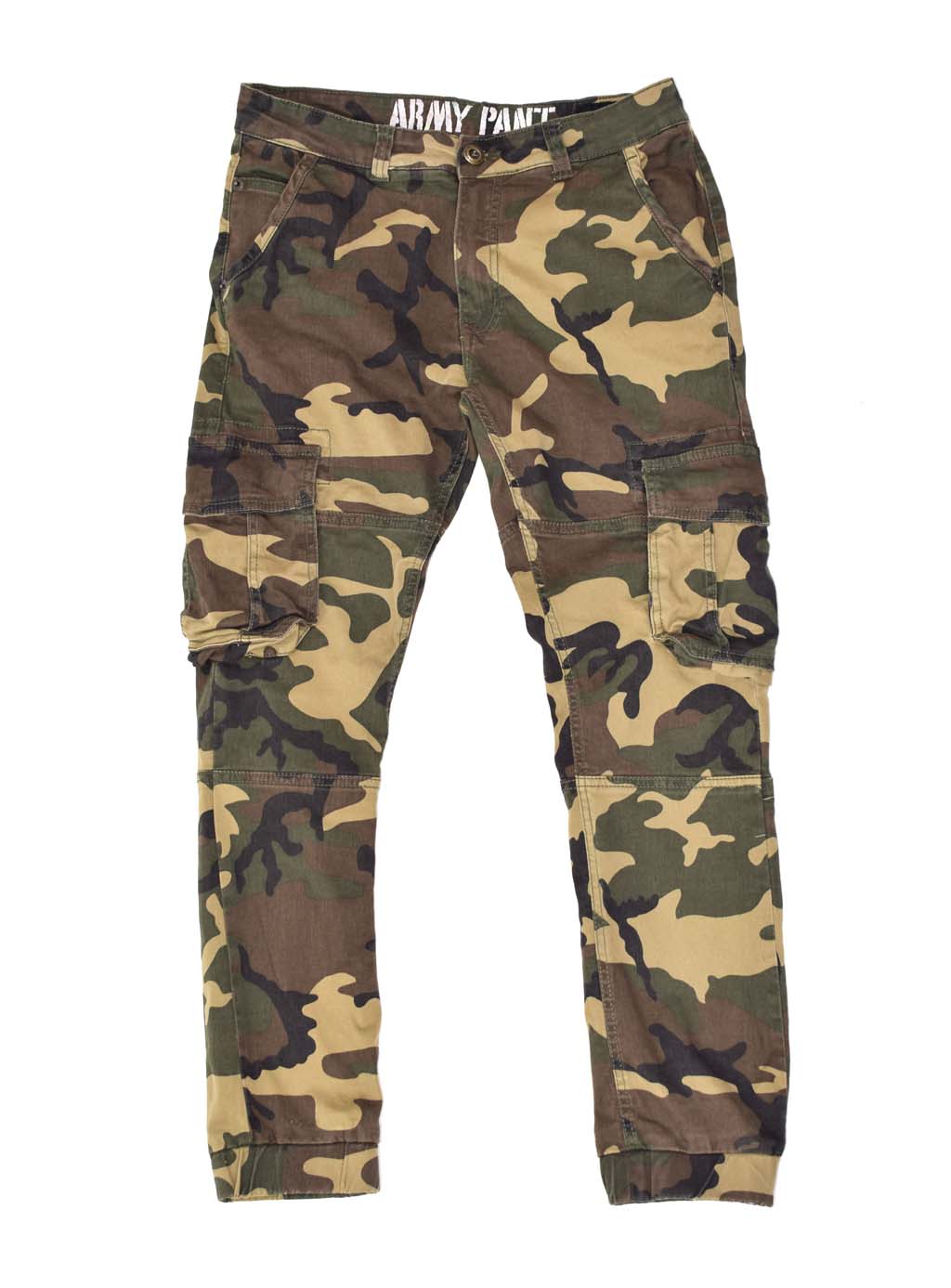 Брюки-карго ALPHA INDUSTRIES ARMY camo woodland 