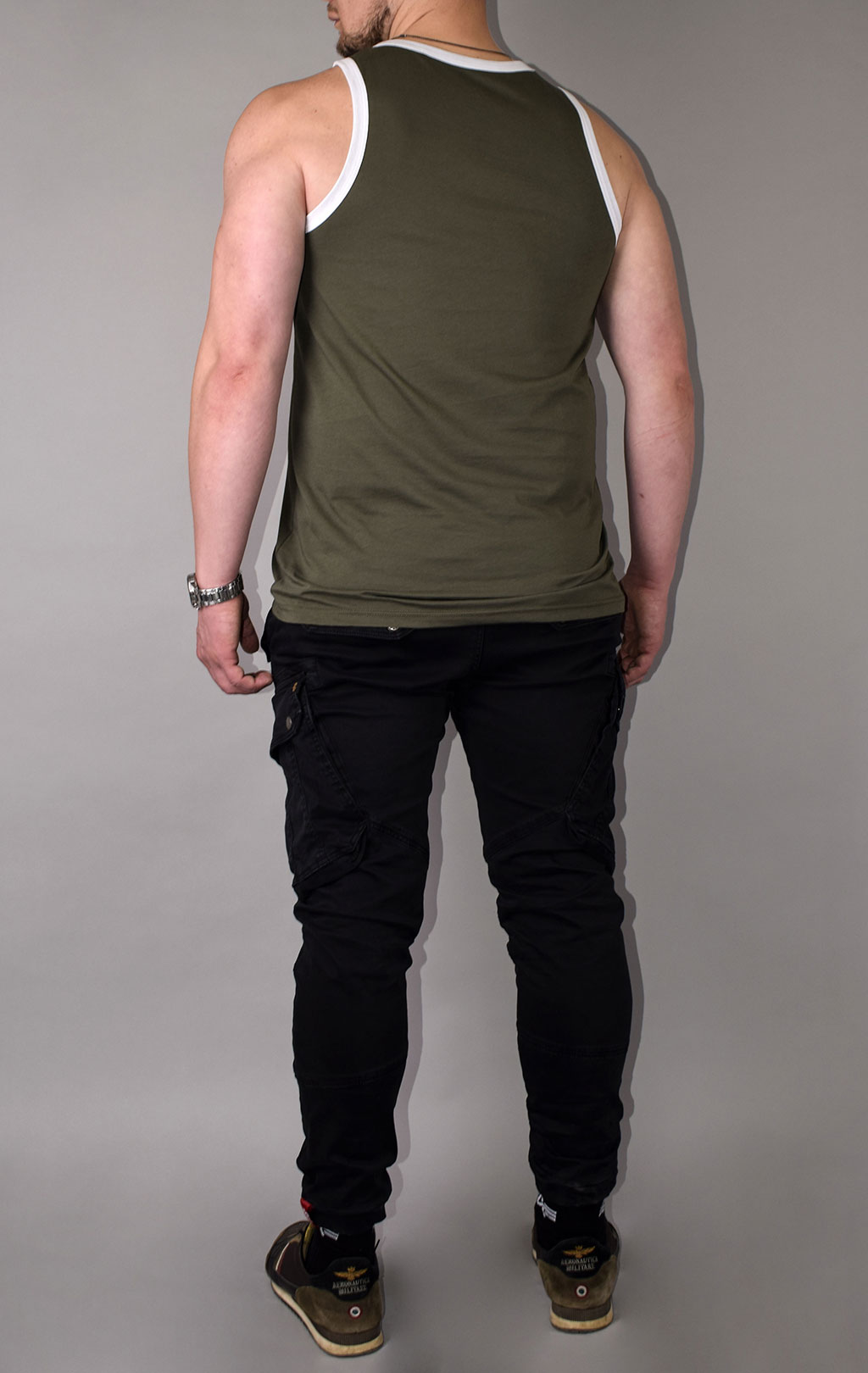 Майка ALPHA INDUSTRIES 59 TANK dark olive 