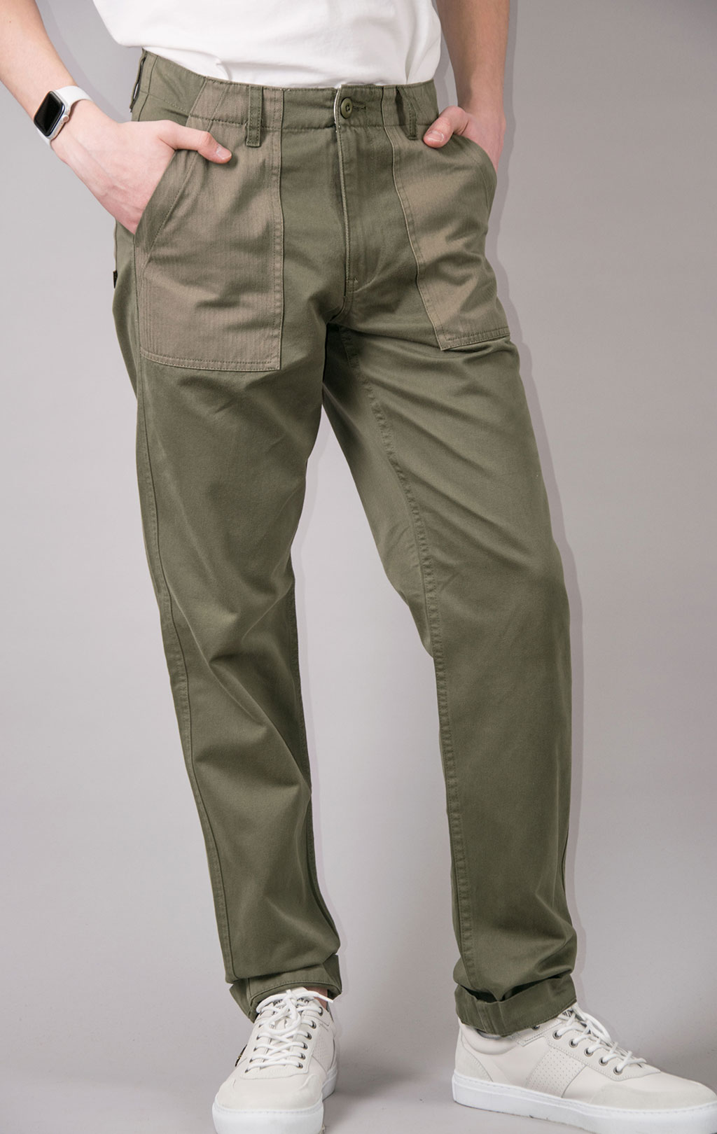 Брюки-карго ALPHA INDUSTRIES FATIGUE PANT dark olive 