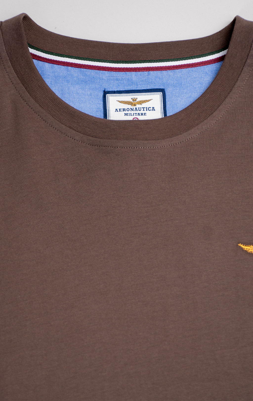 Футболка AERONAUTICA MILITARE SS 26/TR chestnut brown (TS 1580) 