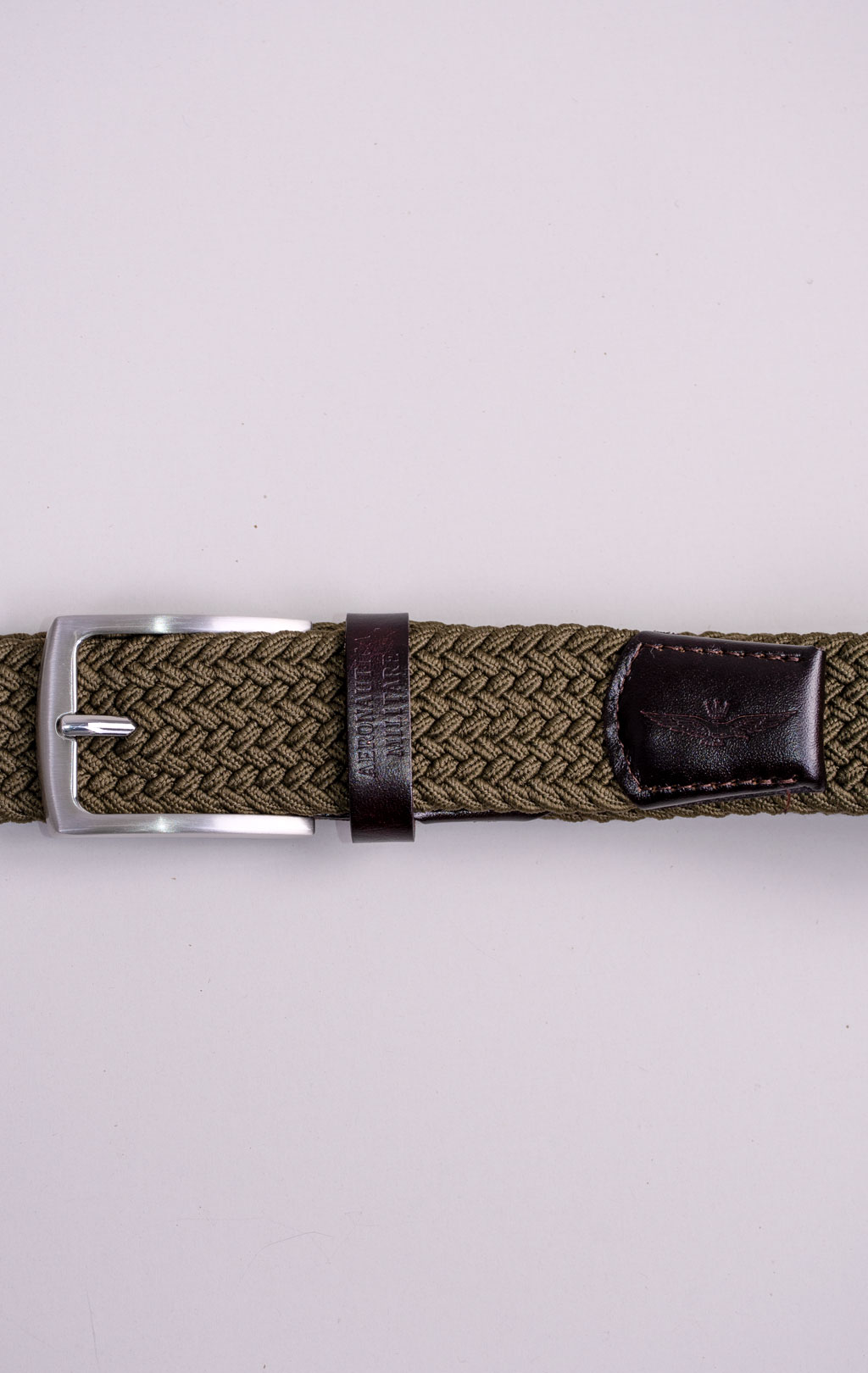 Ремень эластичный AERONAUTICA MILITARE SS 26/CN dark musk (CI 0307) 