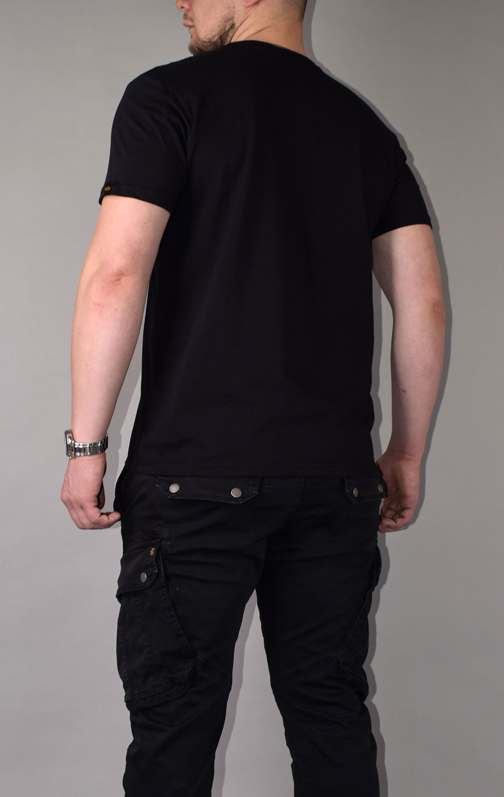 Футболка ALPHA INDUSTRIES SAFETY LINE T black 