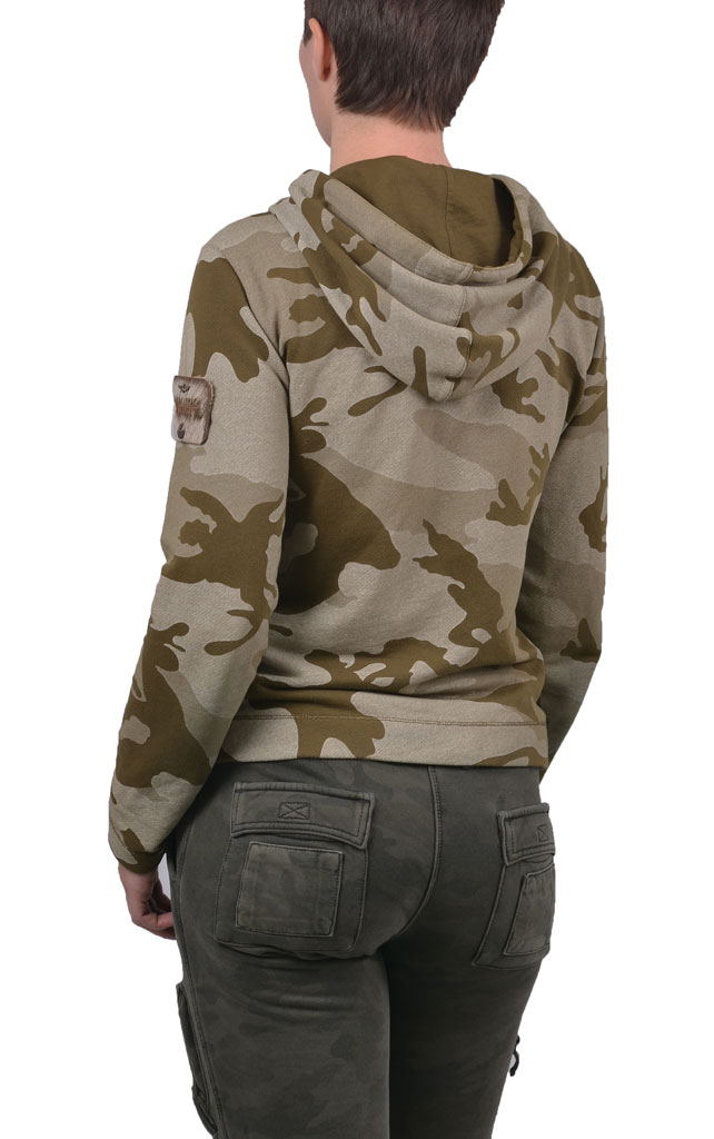 Женская толстовка AERONAUTICA MILITARE camouflage (FE 1016) 