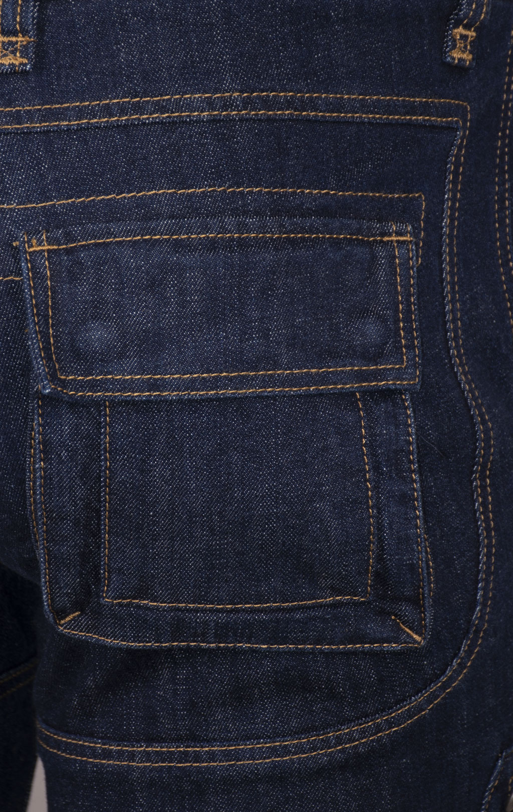 Джинсы-карго AERONAUTICA MILITARE ANTI-G плотные FW 24/25/AL dark denim wash (PA 939) 