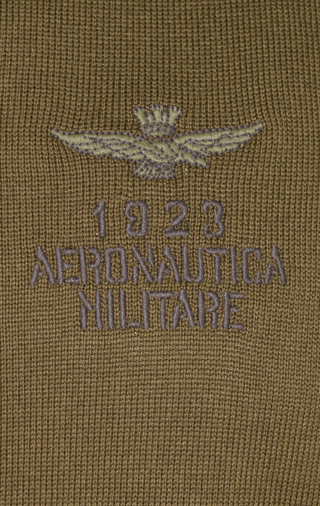 Свитер AERONAUTICA MILITARE FW 23/24/BL off green (MA 1446) 