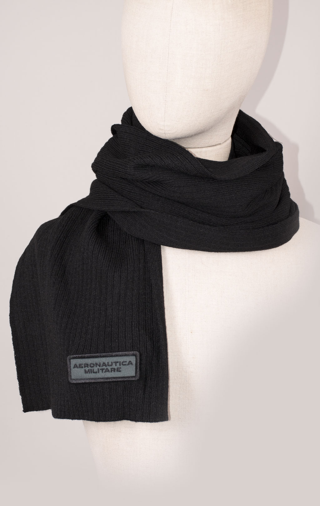 Шарф AERONAUTICA MILITARE FW 24/25/CN jet black (SH 1153) 