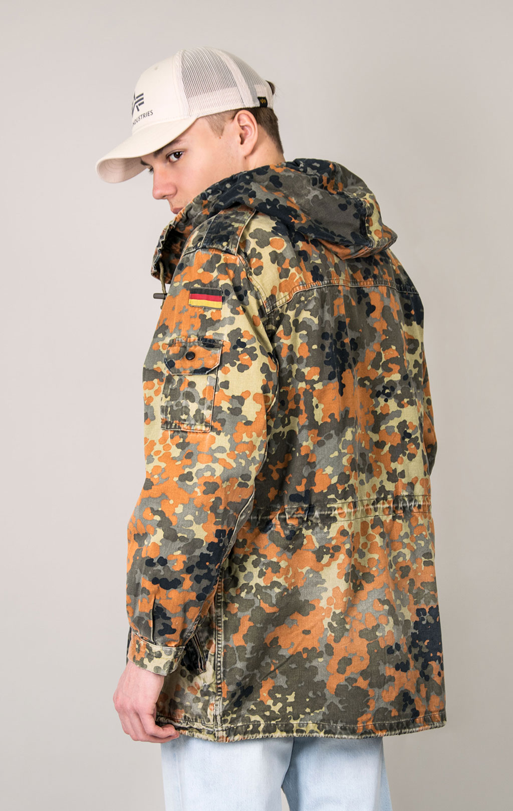 Парка flecktarn б/у Германия