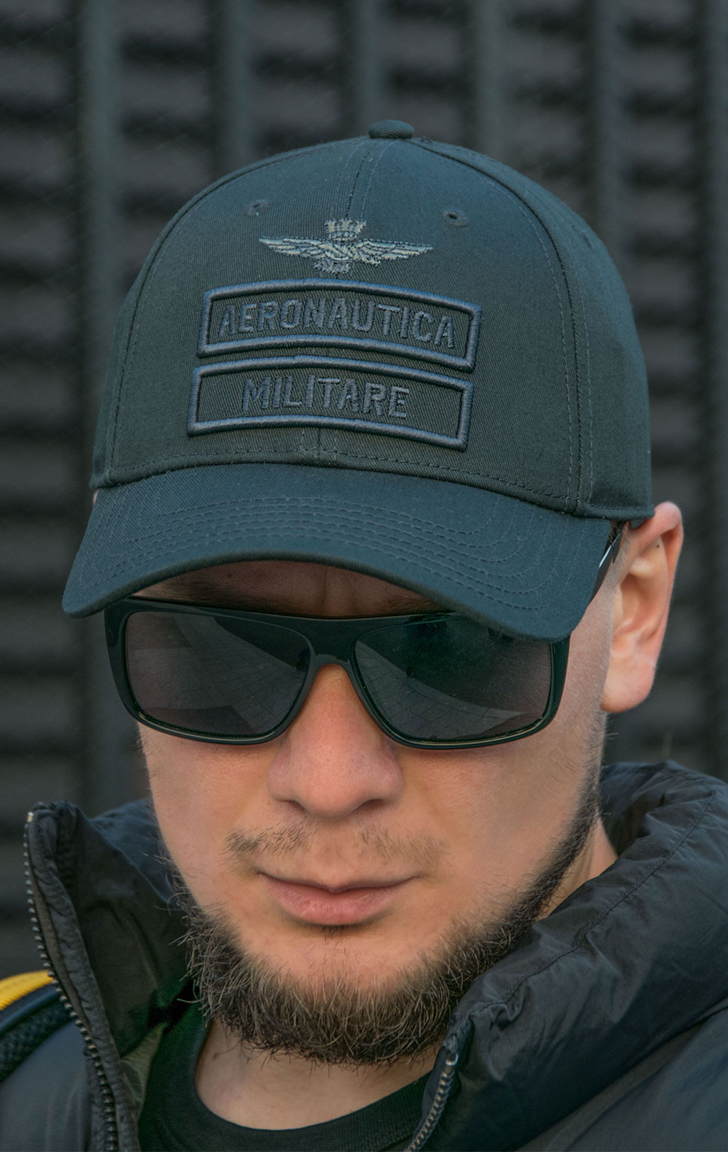 Бейсболка AERONAUTICA MILITARE SS 23/CN blue black (HA 1126)