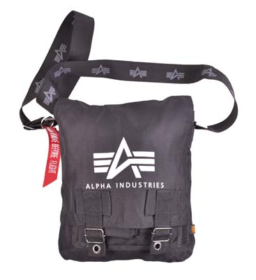 Сумка ALPHA INDUSTRIES BIG-A OXFORD UTILITY BAG black Сумка ALPHA INDUSTRIES BIG-A OXFORD UTILITY BAG black