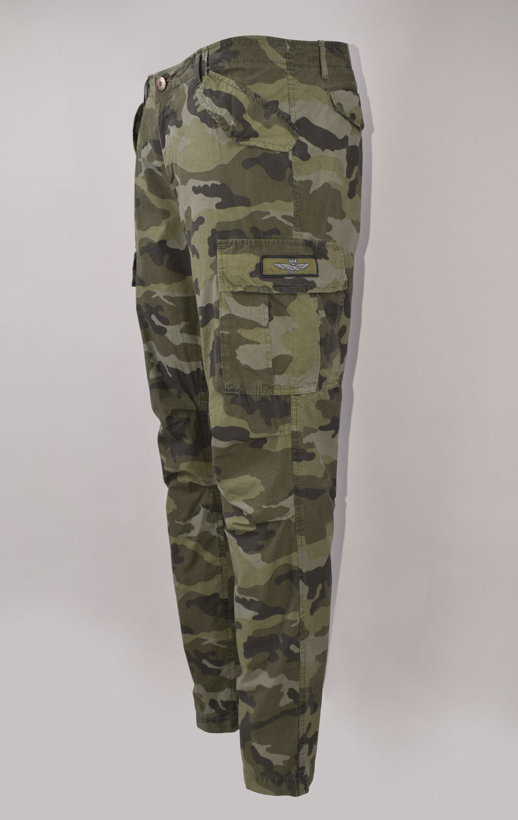 Брюки-карго AERONAUTICA MILITARE big size SS 23/AL camouflage pilot (PA 1522) 