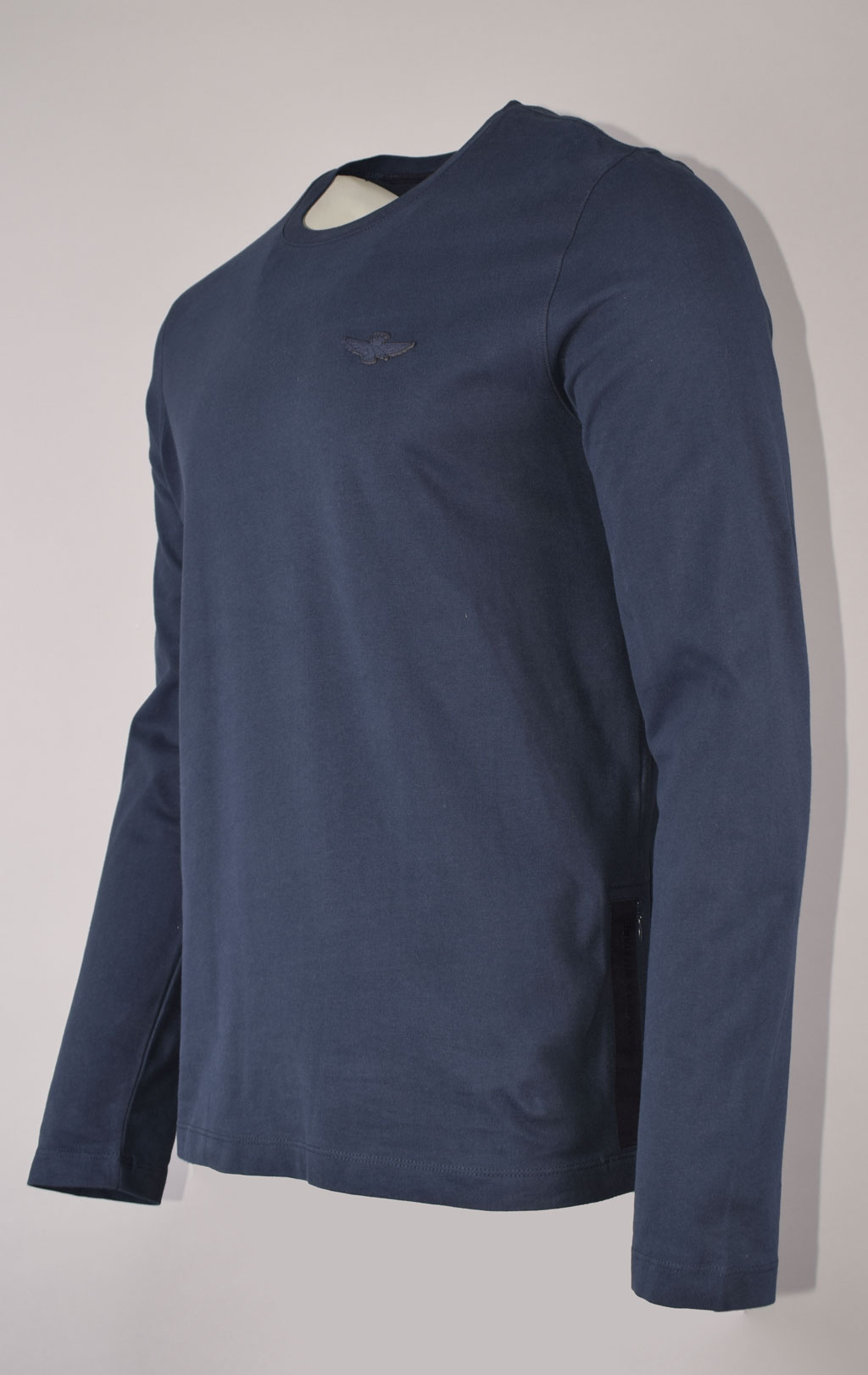 Лонгслив AERONAUTICA MILITARE FW 23/24/TR dark blue (TS 2141)