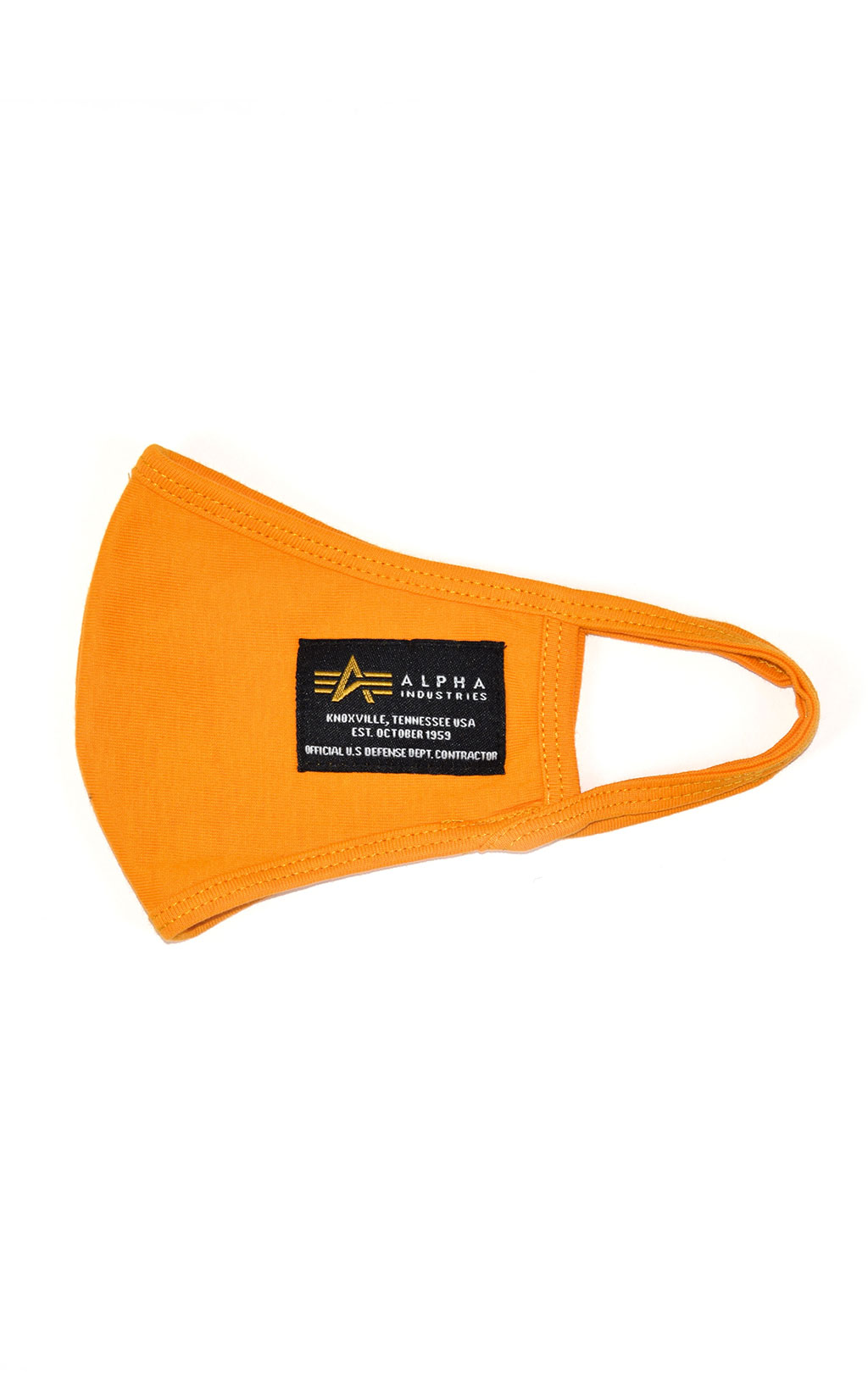 Маска защитная тканевая ALPHA INDUSTRIES CREW FACE MASK flame orange 