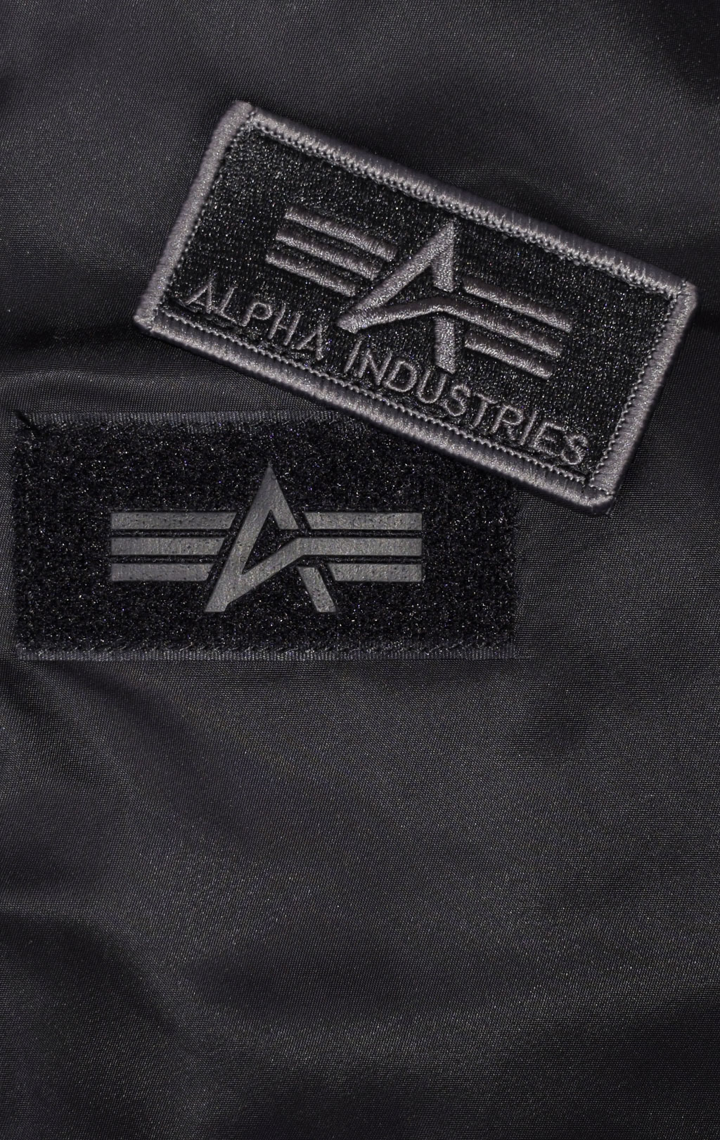 Куртка-бомбер лётная ALPHA INDUSTRIES D-Tec big size MA-1 black/black 