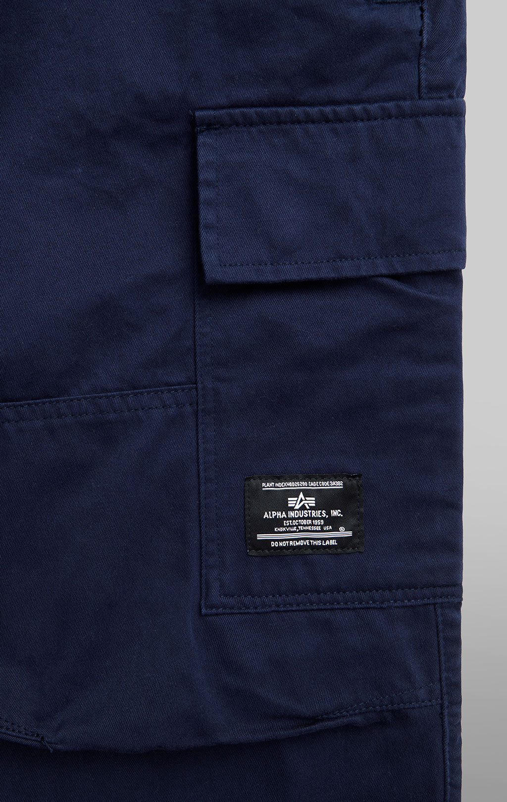 Брюки джоггеры ALPHA INDUSTRIES COTTON JOGGER SS 24 m replica blue 