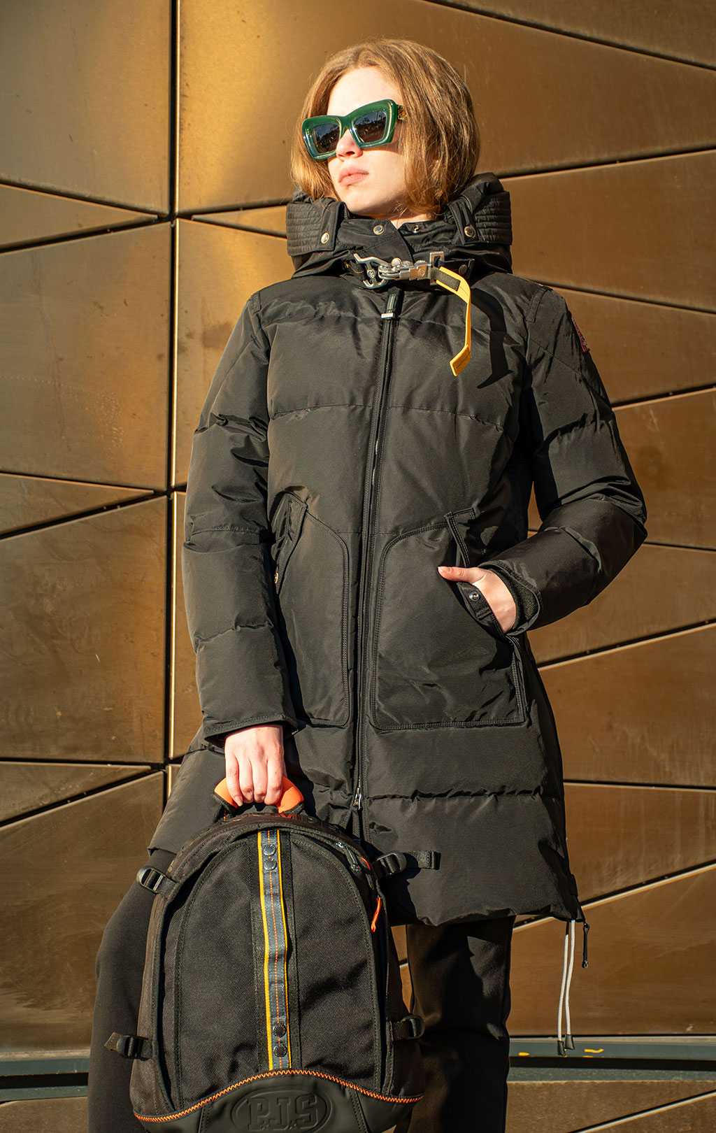 Женская куртка-пуховик PARAJUMPERS LONG BEAR FW 25/26 black 