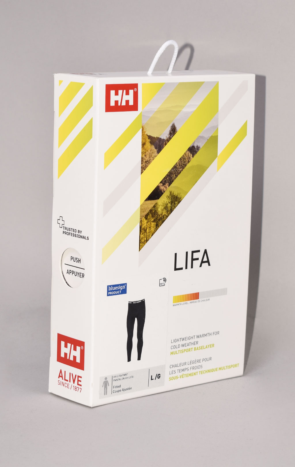 Термобельё кальсоны HELLY HANSEN HH LIFA PANT 100%полипропилен FW 23/24 black (48305) 