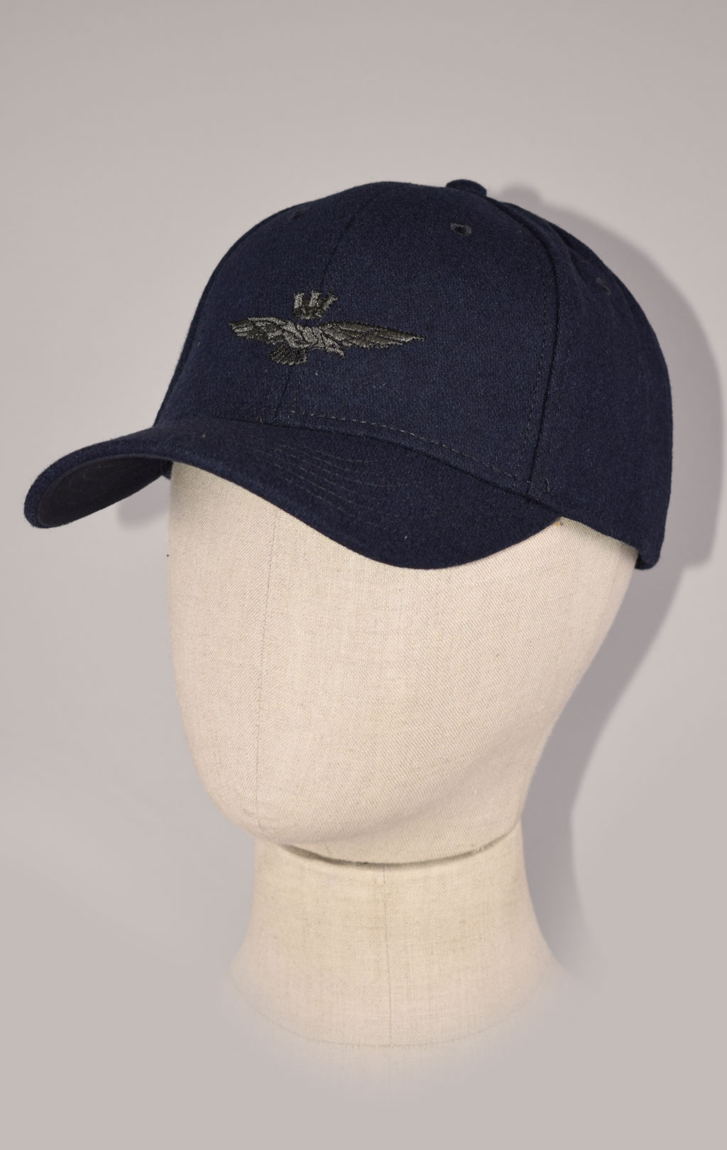 Бейсболка AERONAUTICA MILITARE шерсть FW 22/23/CN blue navy (HA 1085)