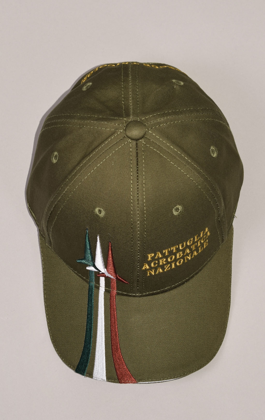 Бейсболка AERONAUTICA MILITARE FW 22/23/CN verde militare (HA 1116) 