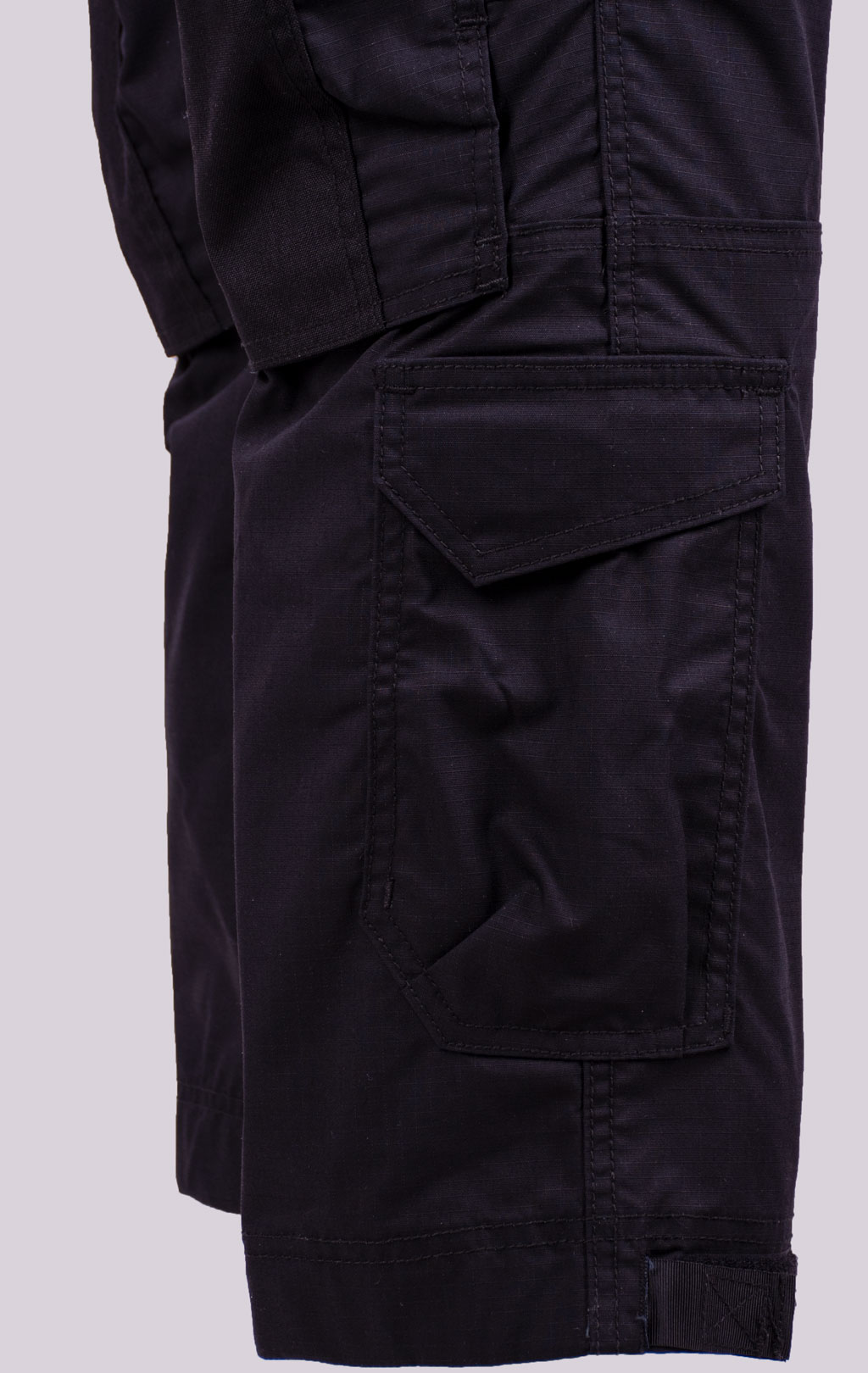 Брюки тактические Pentagon WOLF хлопок35%/полиэстер65% Rip-Stop stretch black 05031 