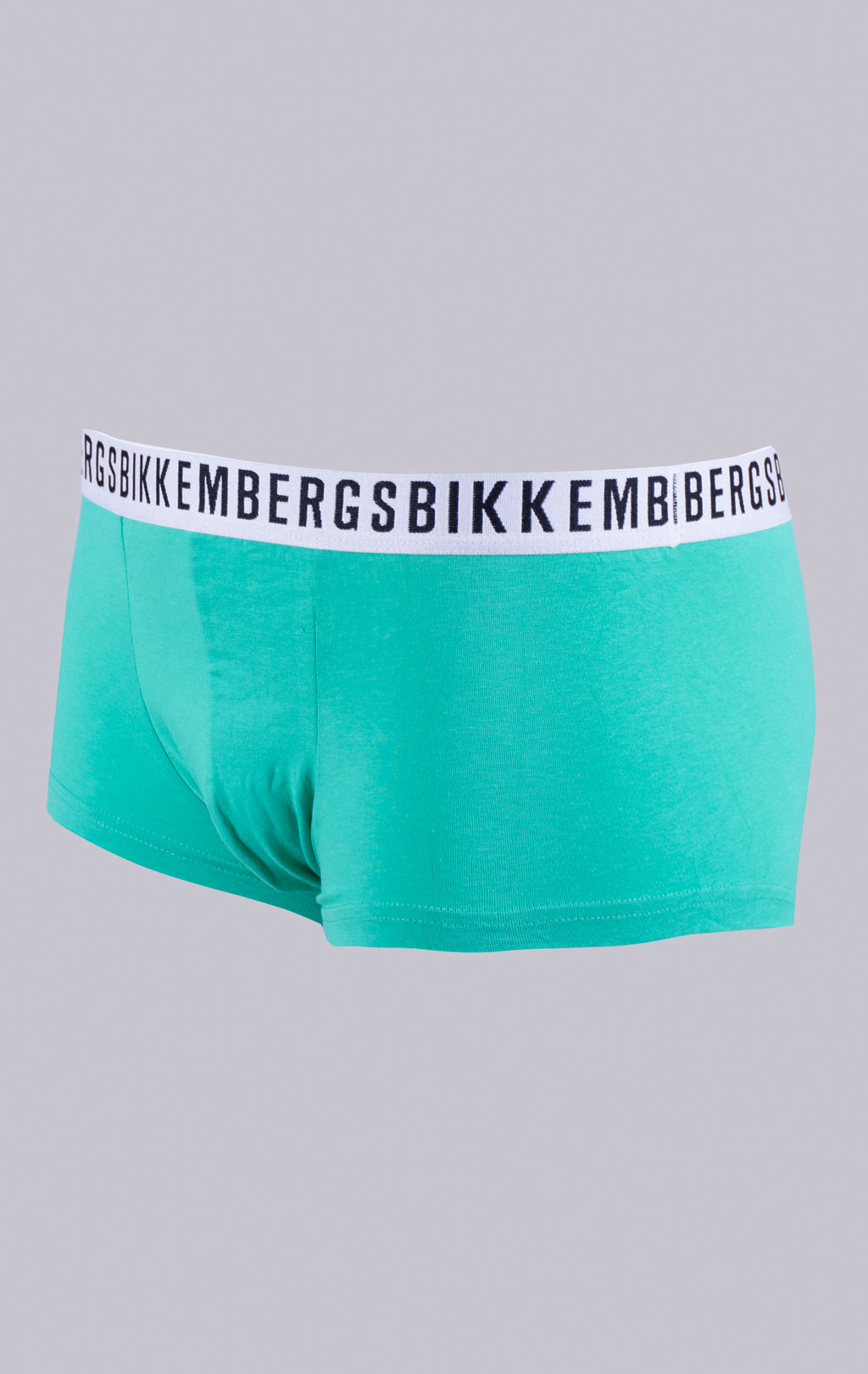 Трусы боксеры BIKKEMBERGS TRUNK TRIPACK (упаковка 3 шт.) green/azure/black BKK61UTR04TR 