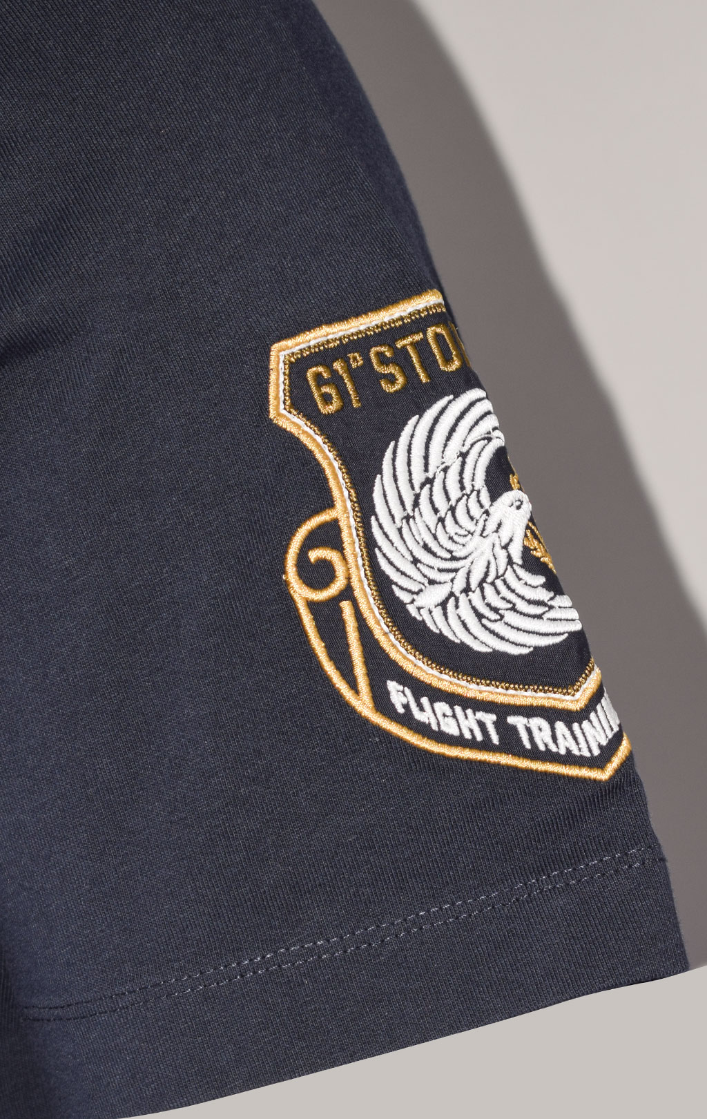 Футболка AERONAUTICA MILITARE big size SS 23/TR blue black (TS 2055) 