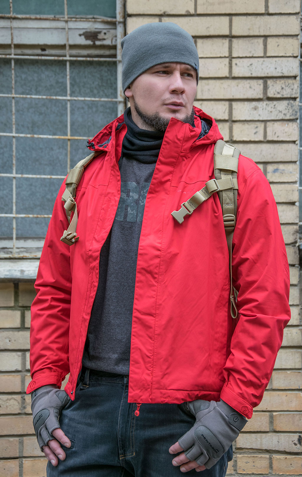 Куртка дождевая Pentagon ATLANTIC PLUS RAIN red 07011 