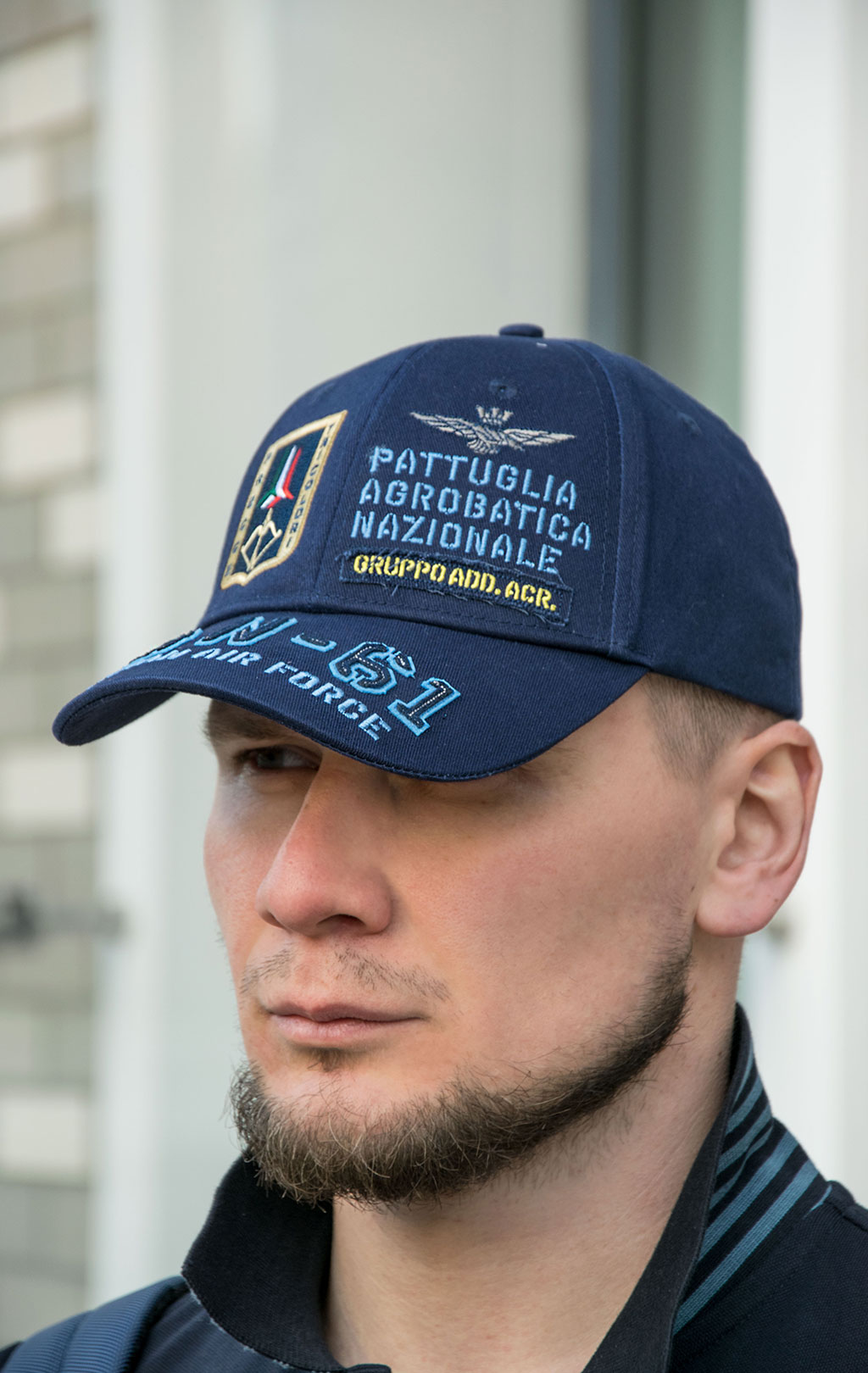 Бейсболка AERONAUTICA MILITARE SS 23/CN blue navy (HA 1134)