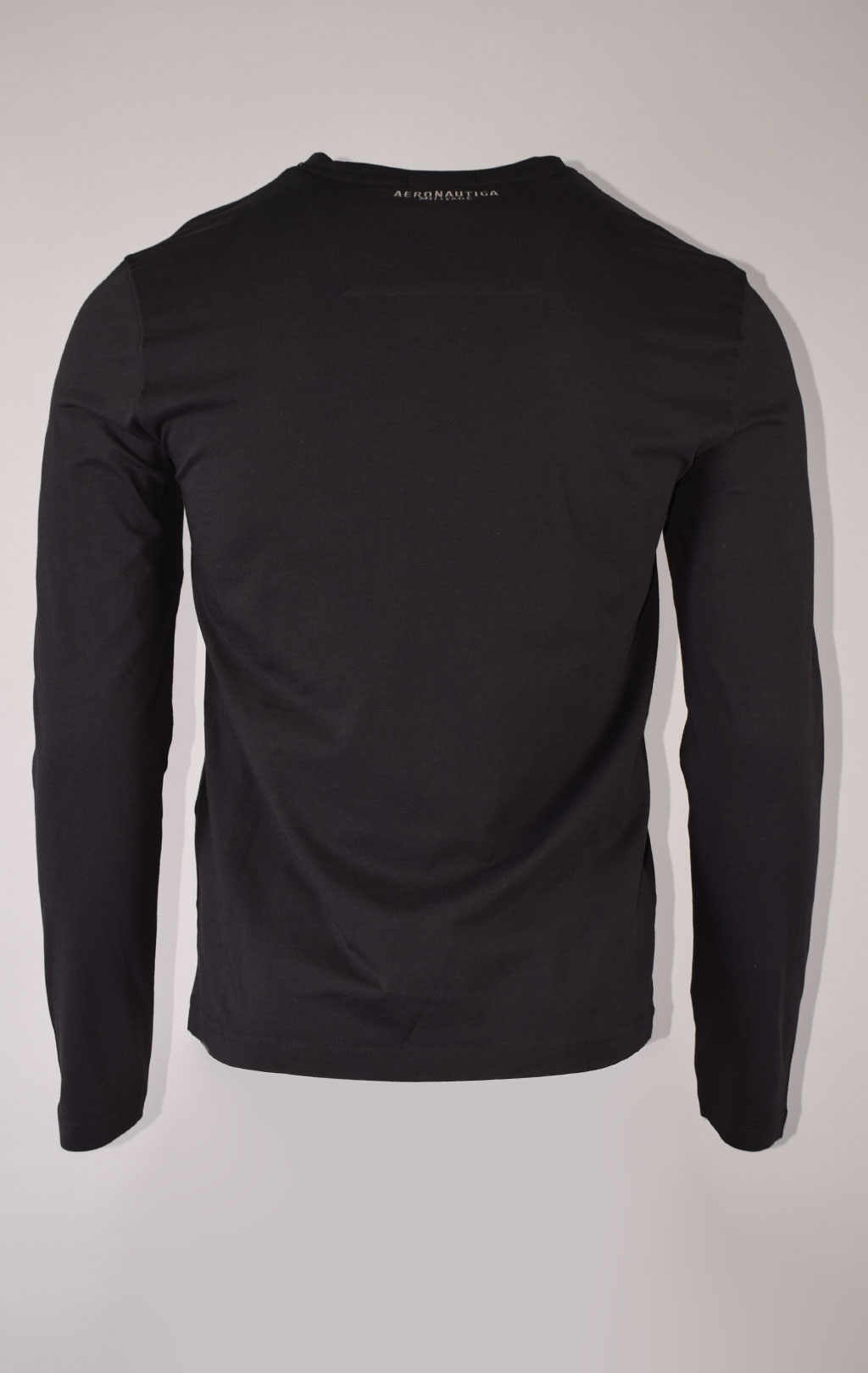 Лонгслив AERONAUTICA MILITARE FW 23/24/BD jet black (TS 2139)