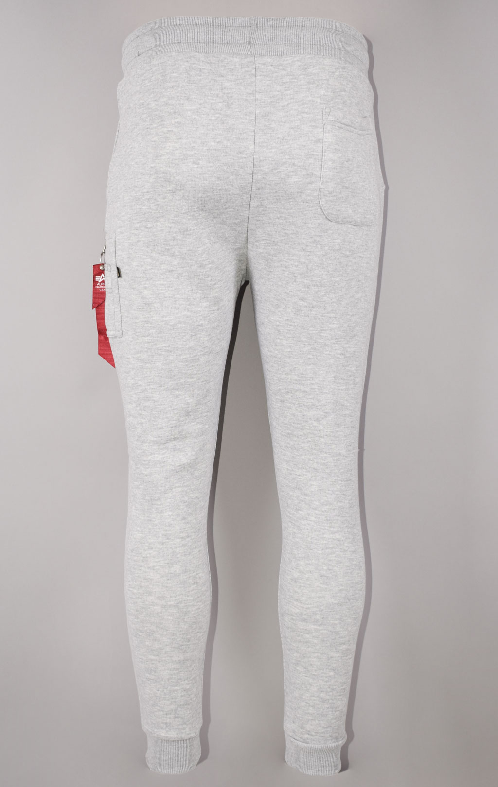 Брюки спортивные джоггеры ALPHA INDUSTRIES NASA CARGO SWEAT JOGGER grey heather 