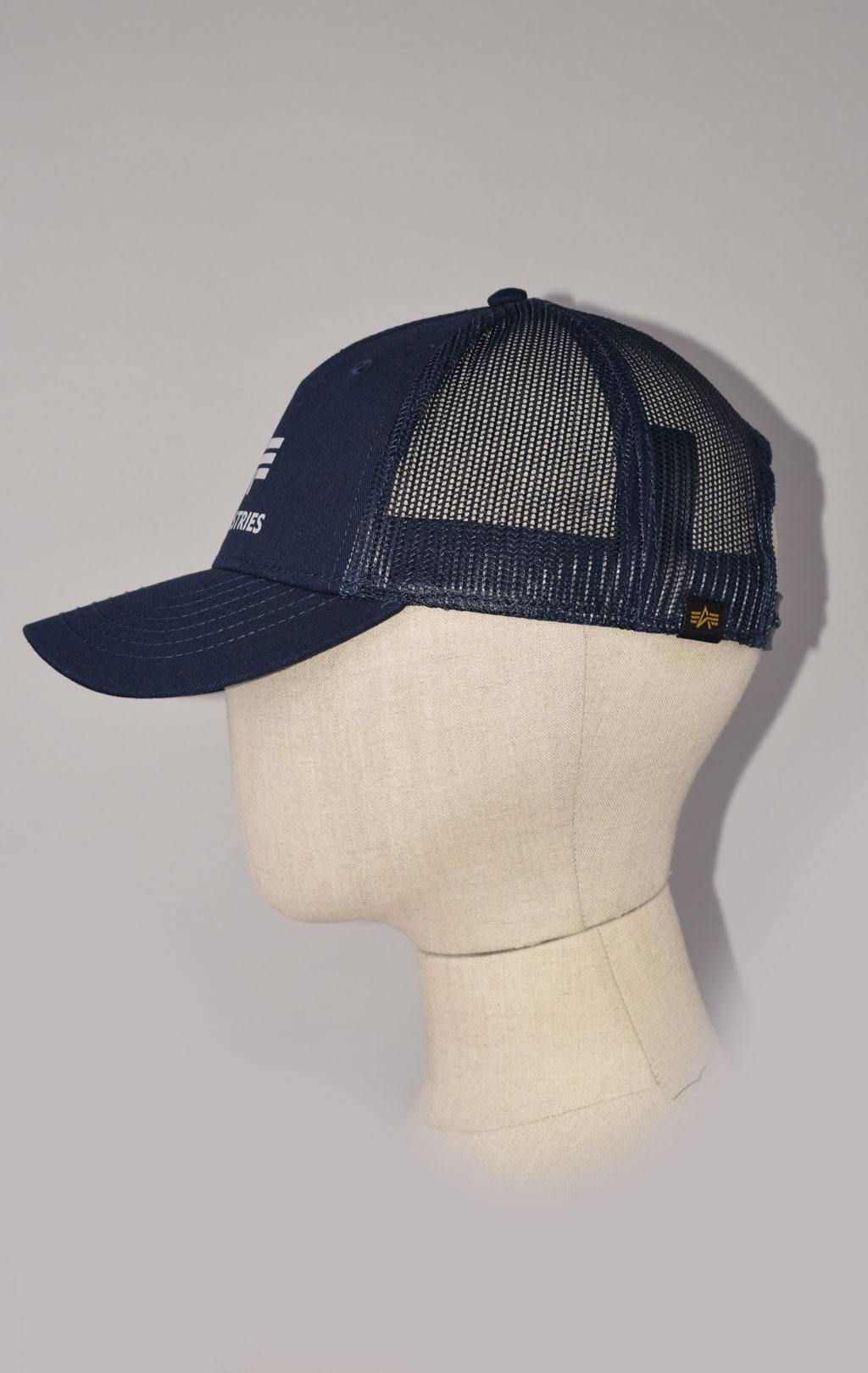 Бейсболка ALPHA INDUSTRIES BASIC TRUCKER CAP rep. blue, купить в  Интернет-магазине