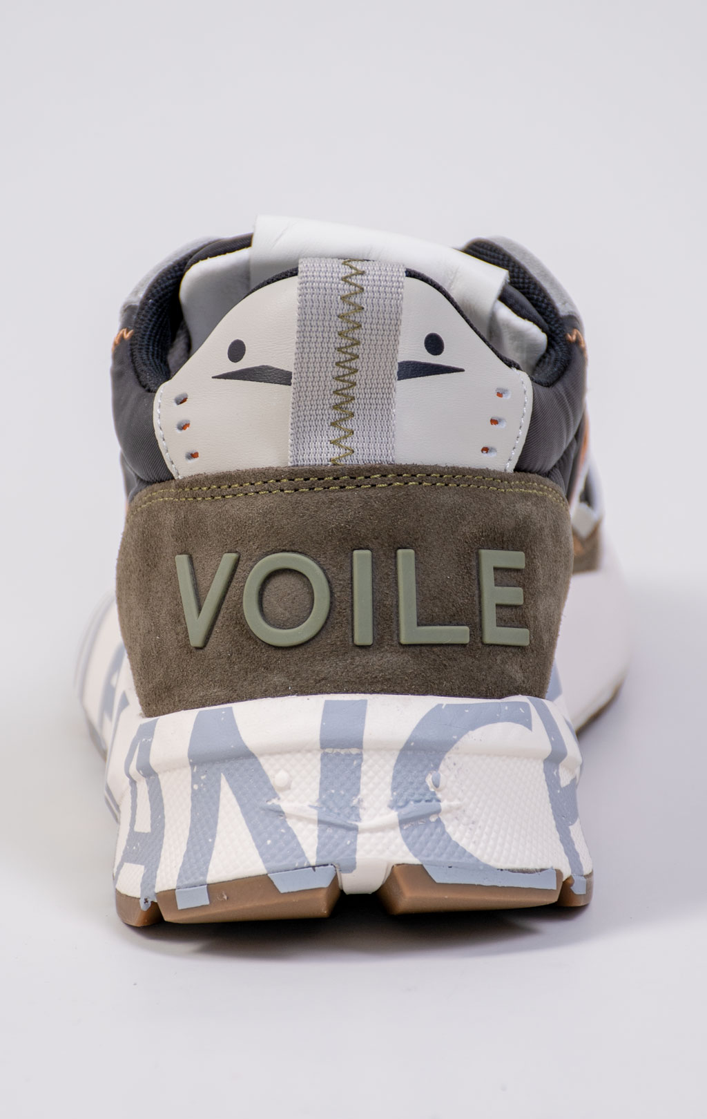 Кроссовки VOILE BLANCHE CLUB01 FW 25/26 army green/black/grey 2017465 