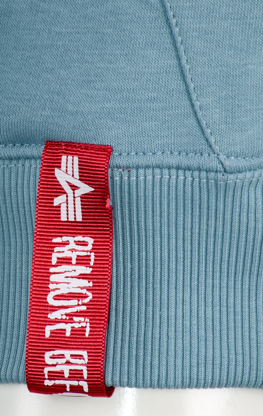 Толстовка ALPHA INDUSTRIES BASIC HOODY SMALL LOGO greyblue 