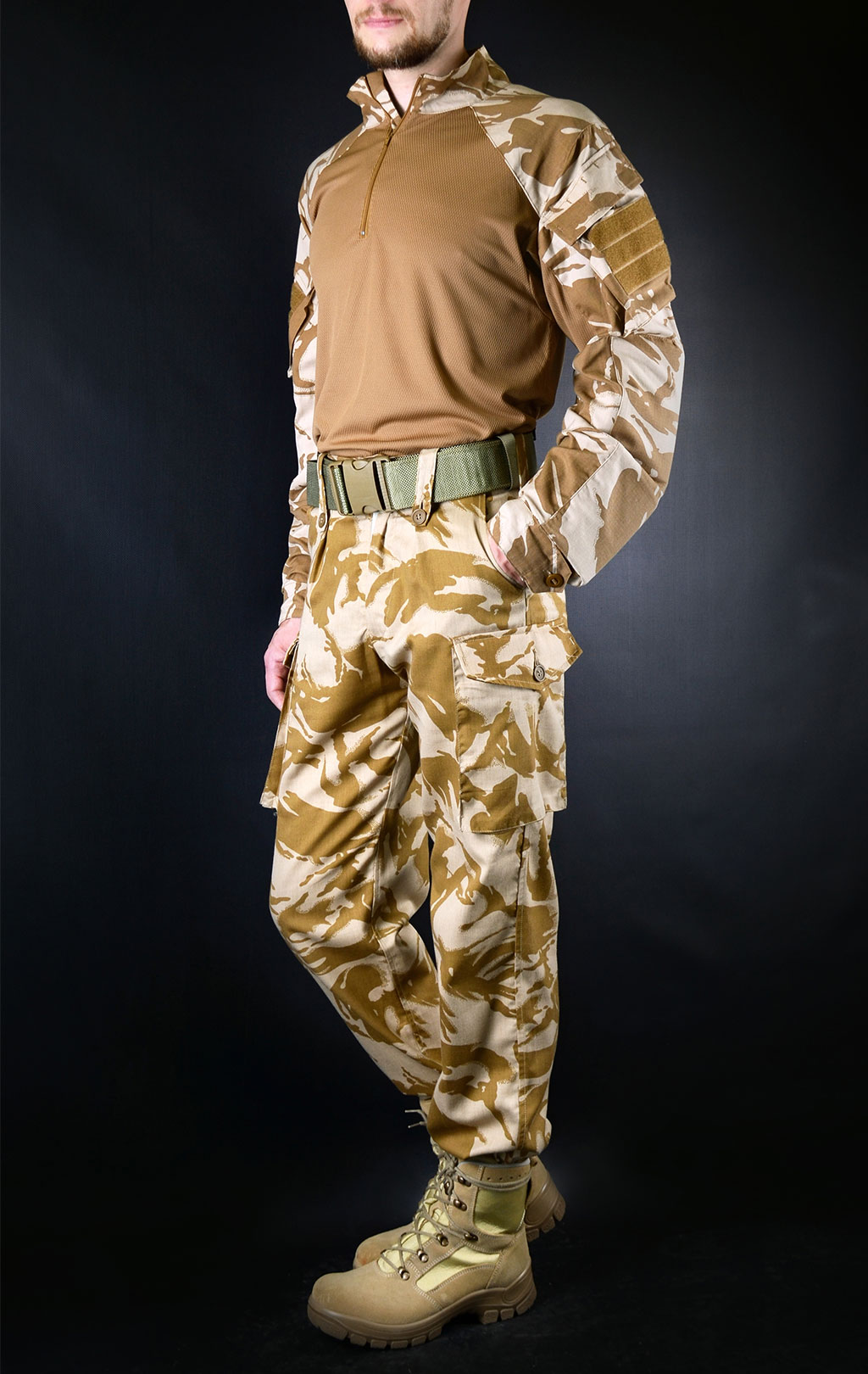 Рубашка Combat Shirt с защитой dpm desert Англия