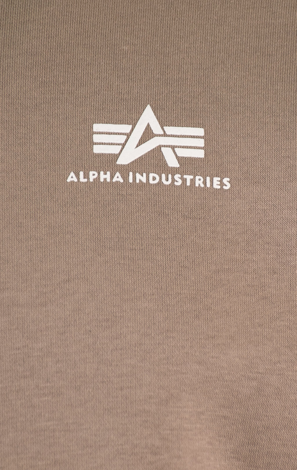 Свитшот ALPHA INDUSTRIES BASIC SWEATER SMALL LOGO vintage sand 