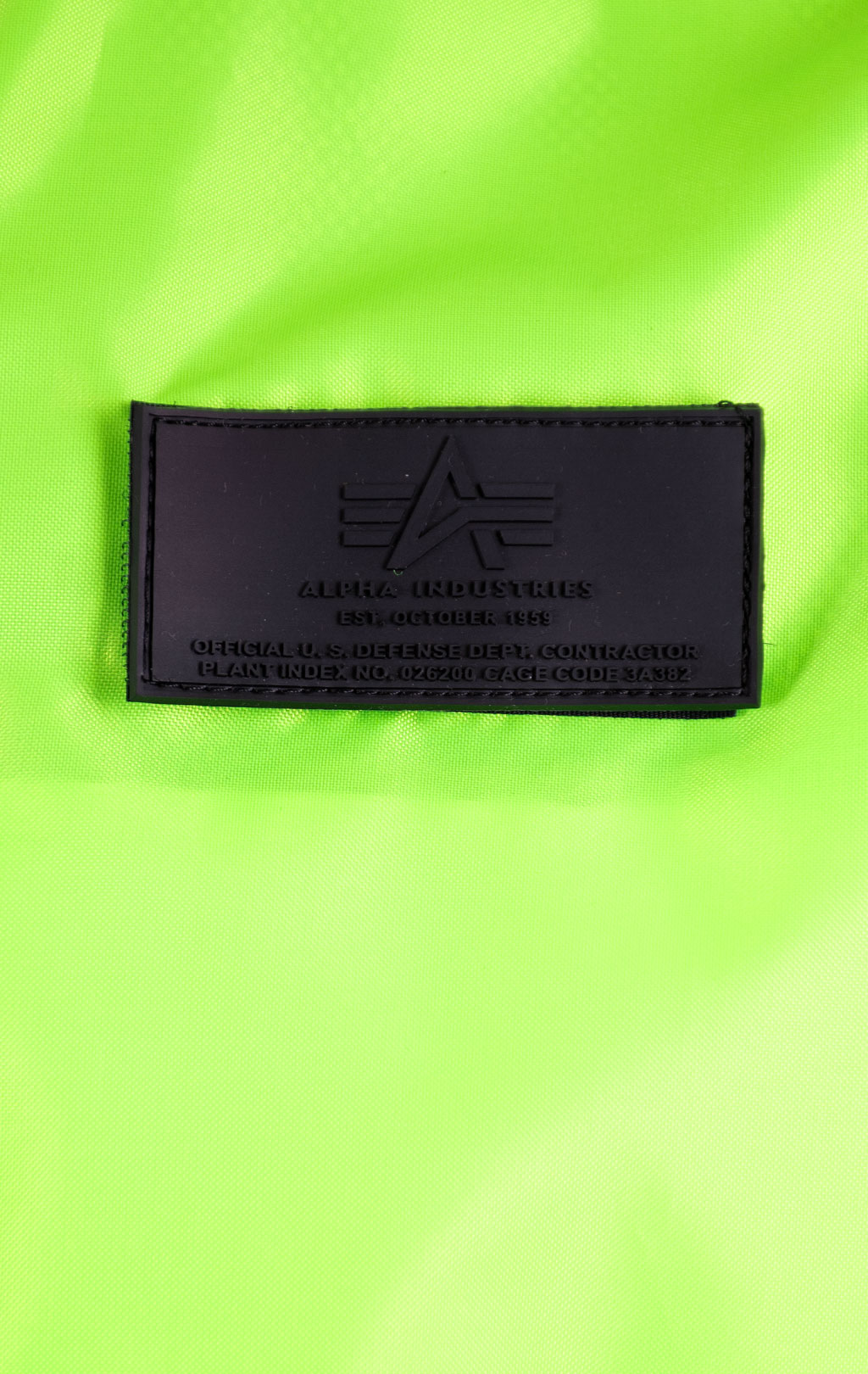 Ветровка-бомбер ALPHA INDUSTRIES MA-1 NEON neon green 