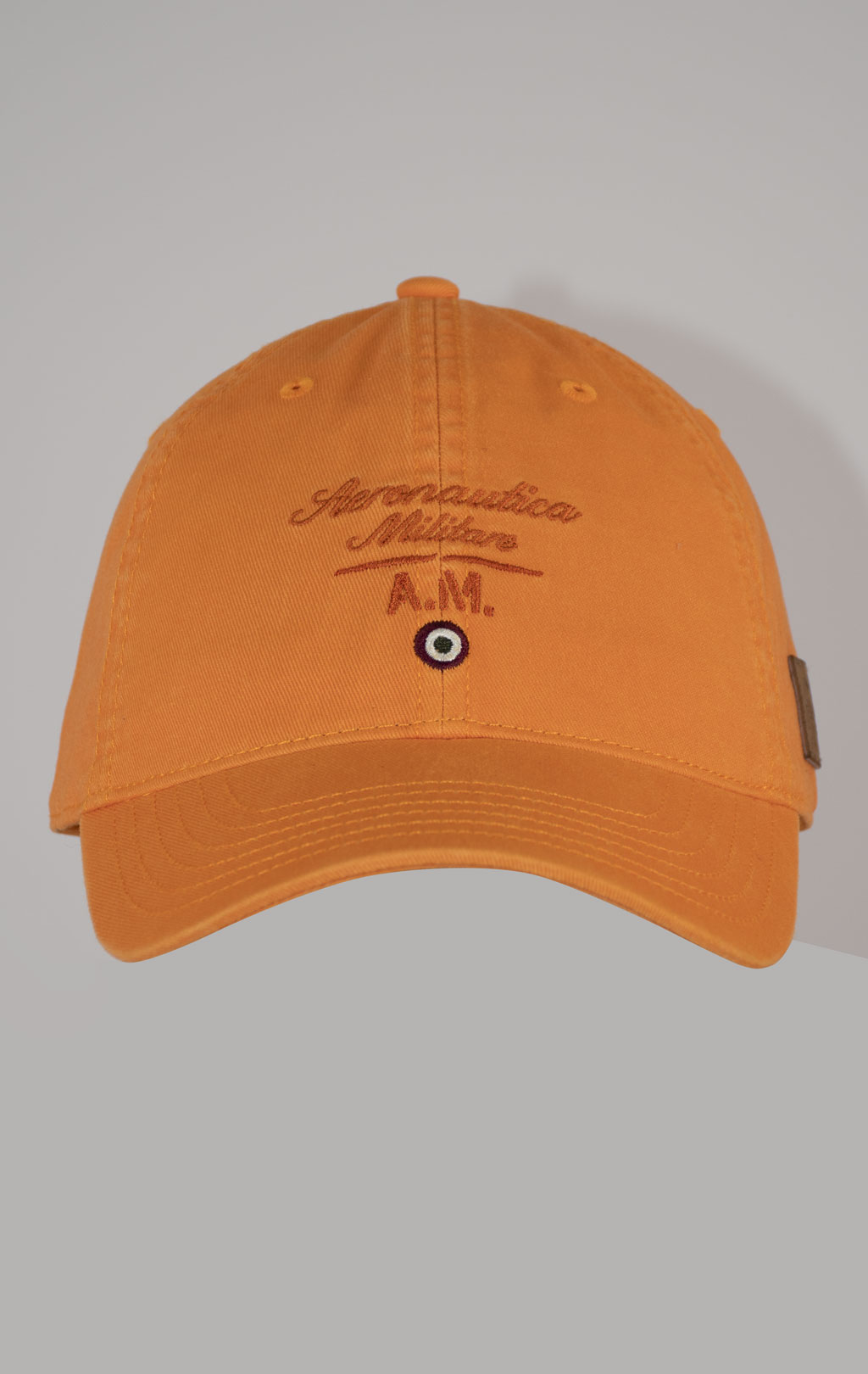 Бейсболка AERONAUTICA MILITARE SS 25 m/CN copper tan washed (HA 1204) 